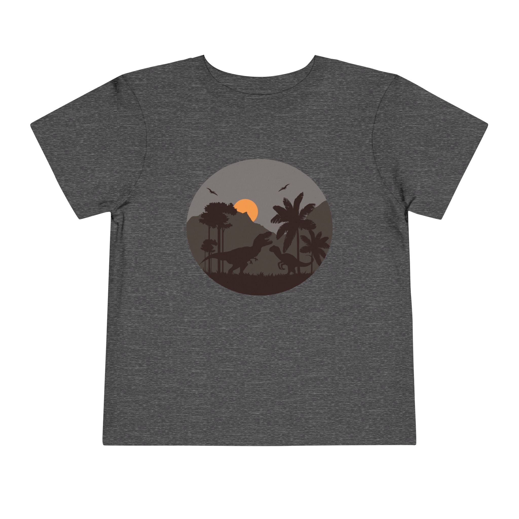 Dino Sunset Toddler Tee