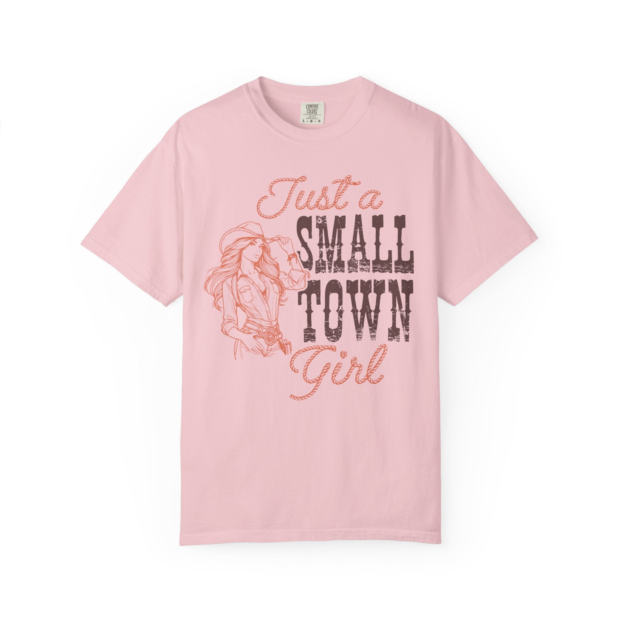 Camiseta de chica de pueblo pequeño