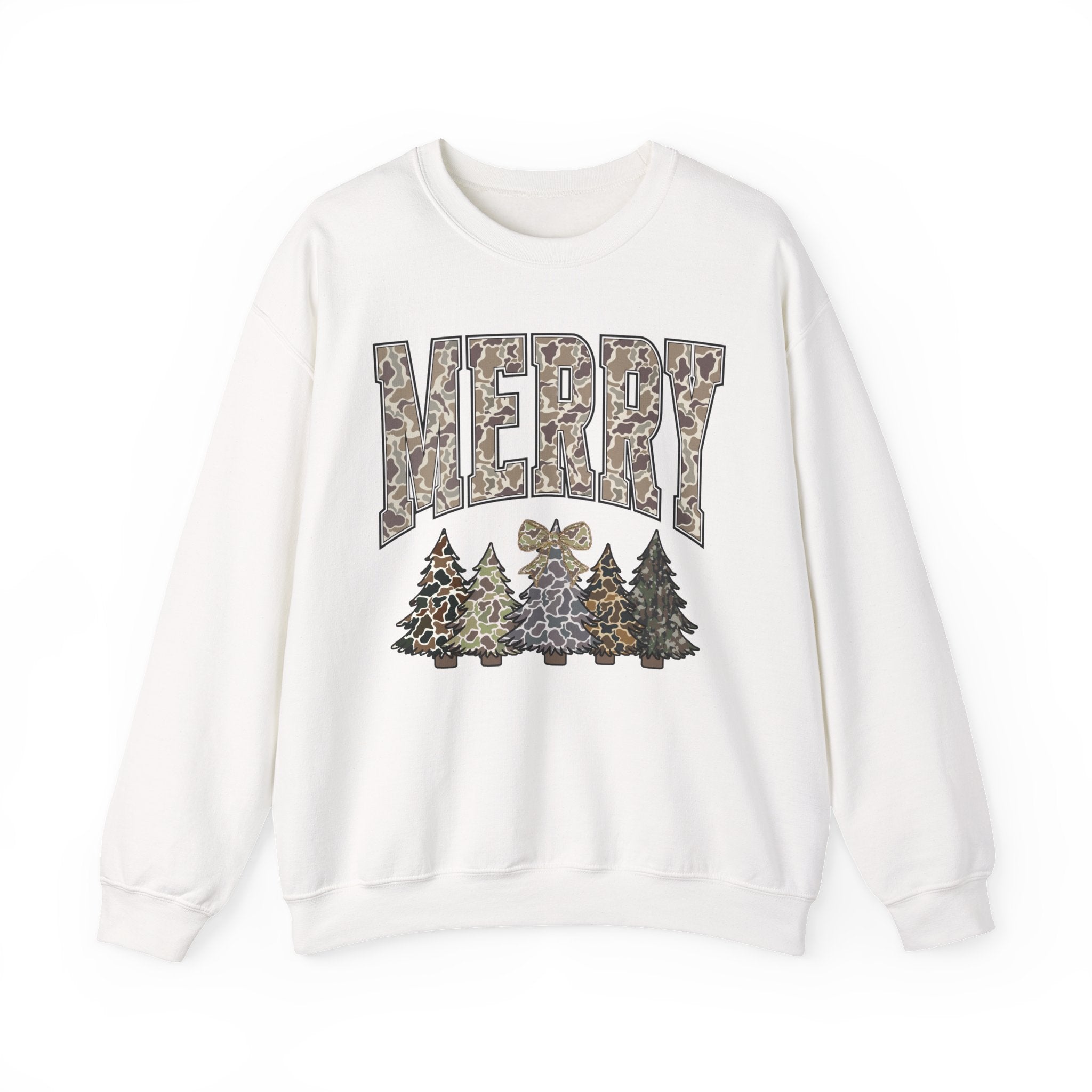 Merry Holiday Camo Sweatshirt