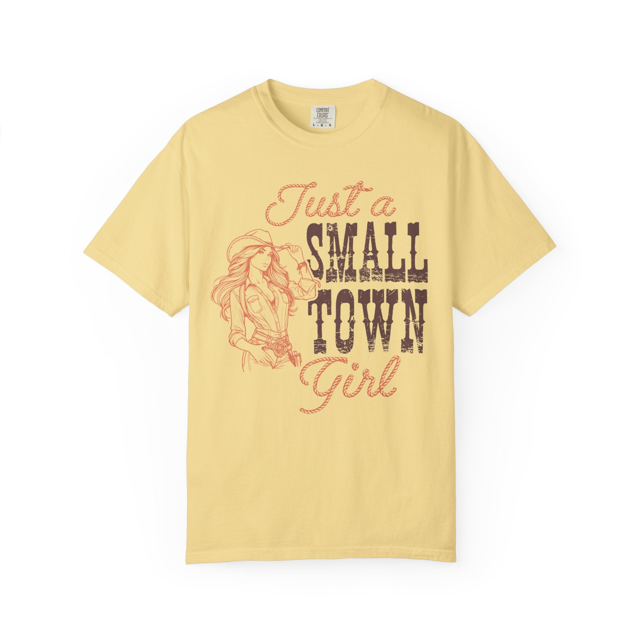 Camiseta de chica de pueblo pequeño