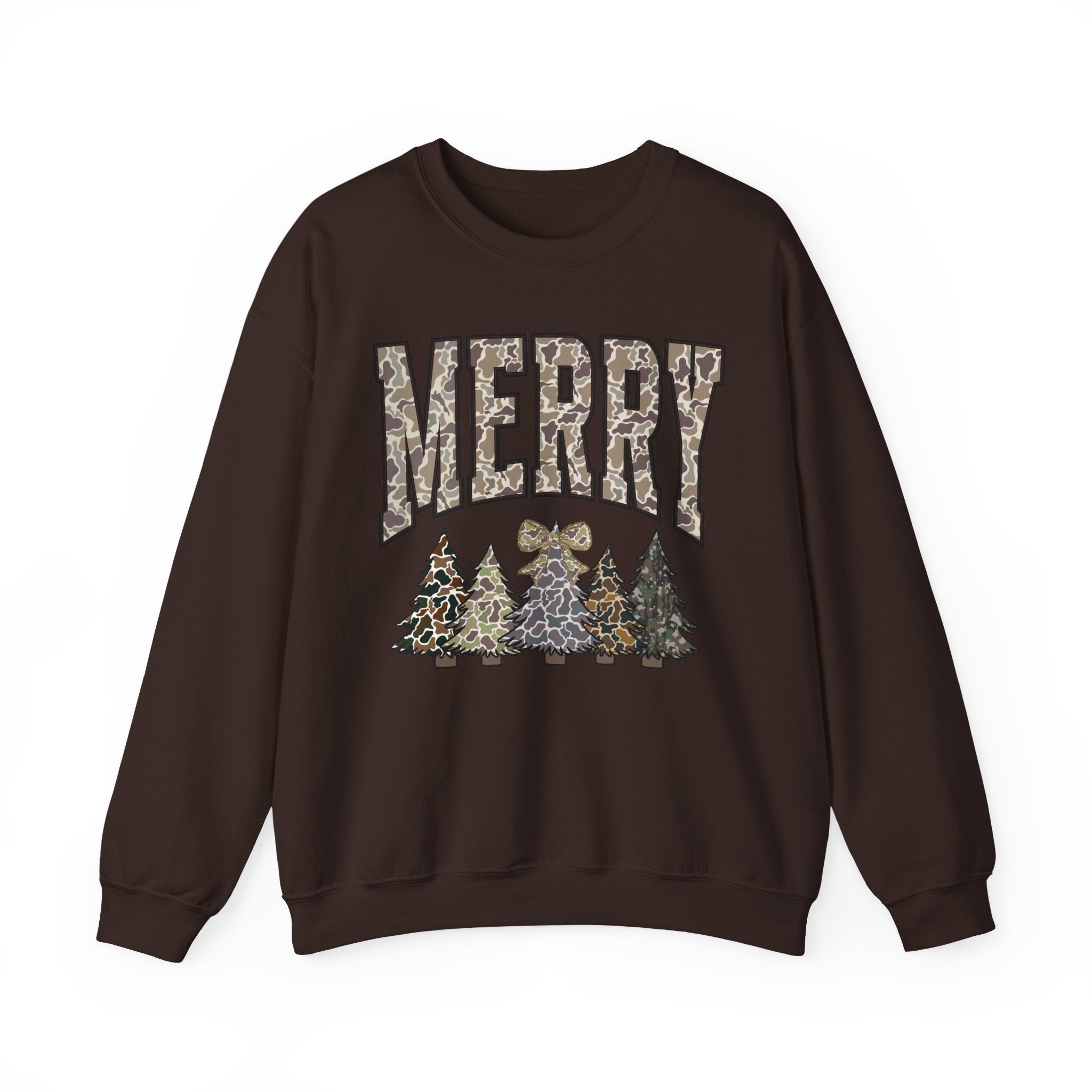 Merry Holiday Camo Sweatshirt