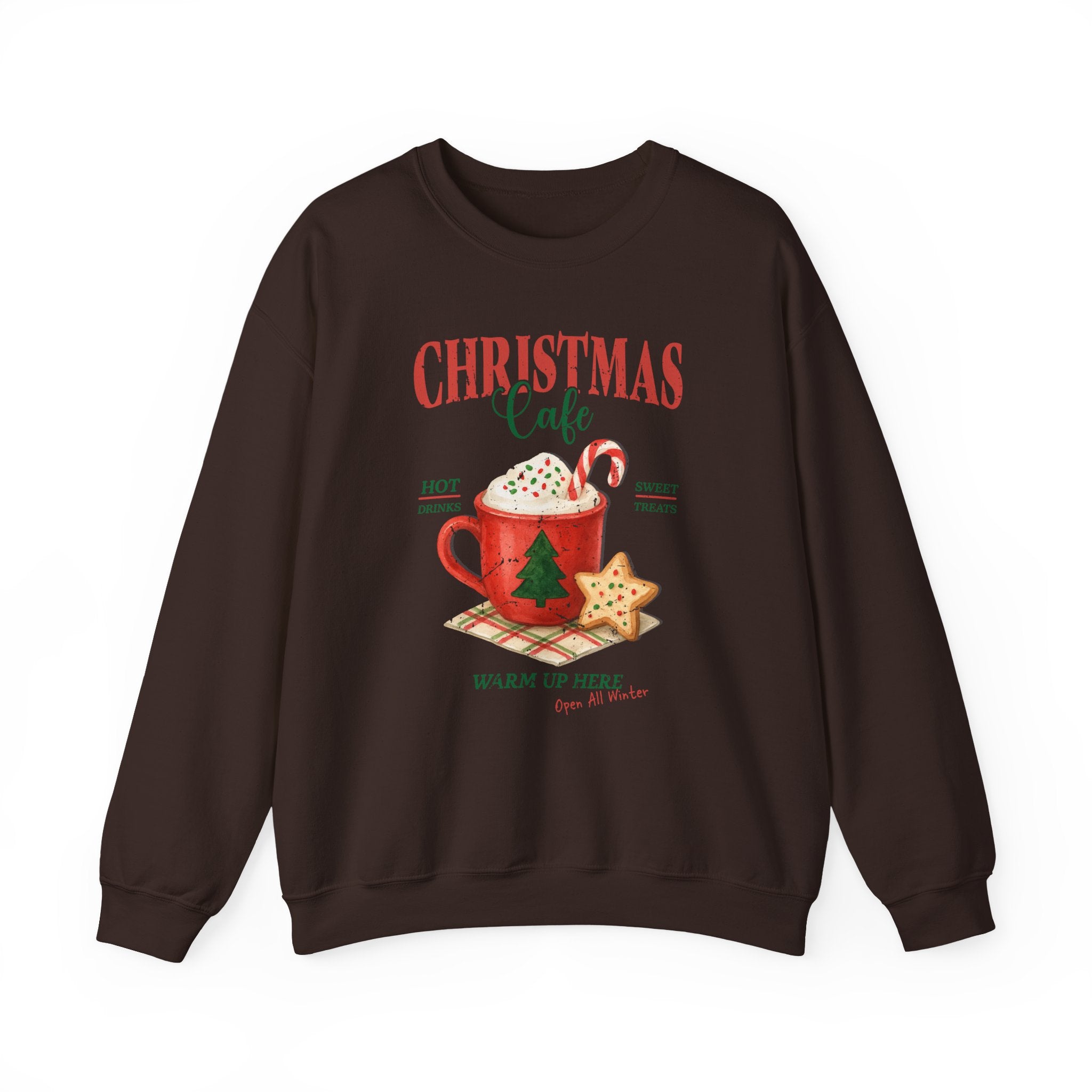 Cozy Christmas Cafe Sweatshirt