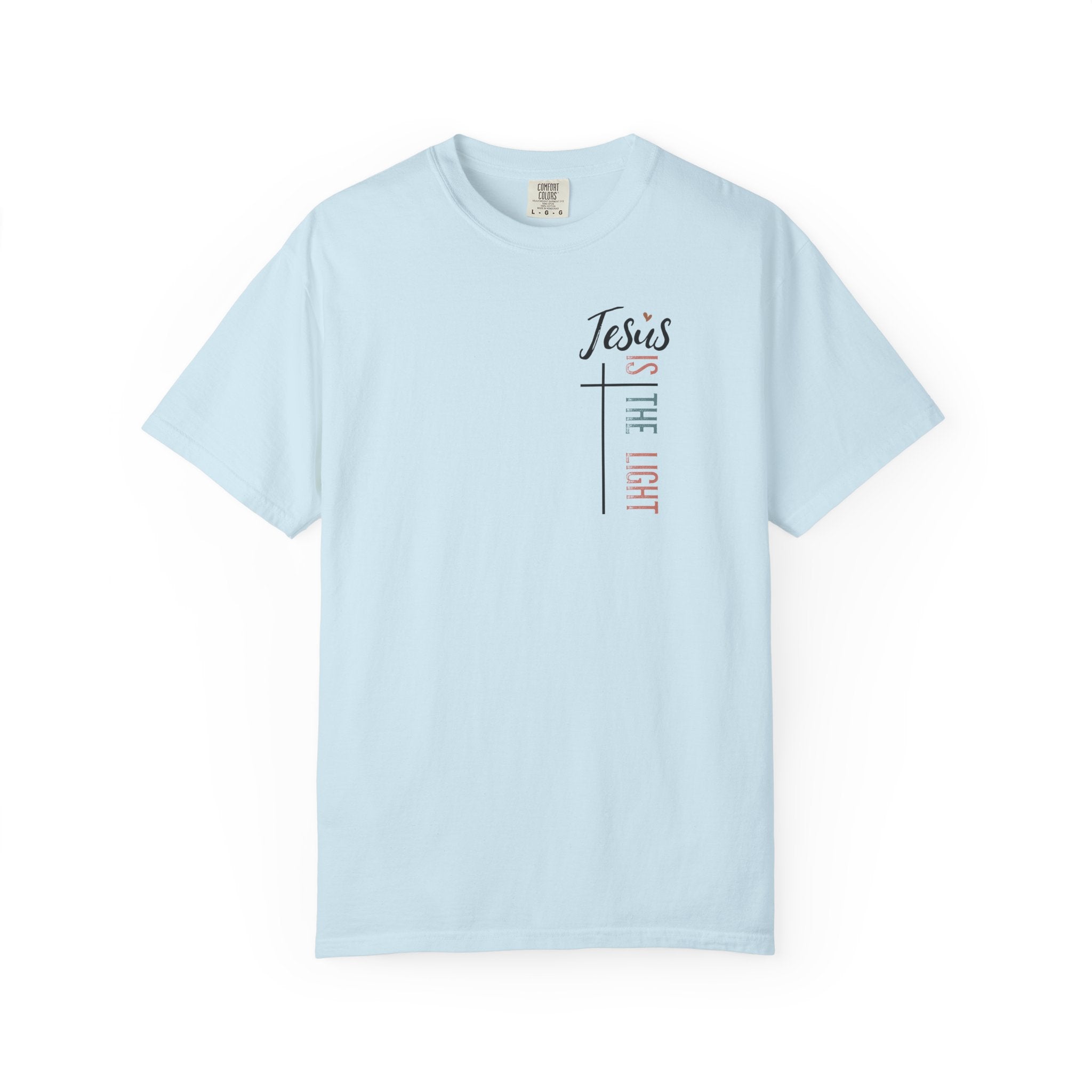 Jesus Is The Light Floral T-shirt
