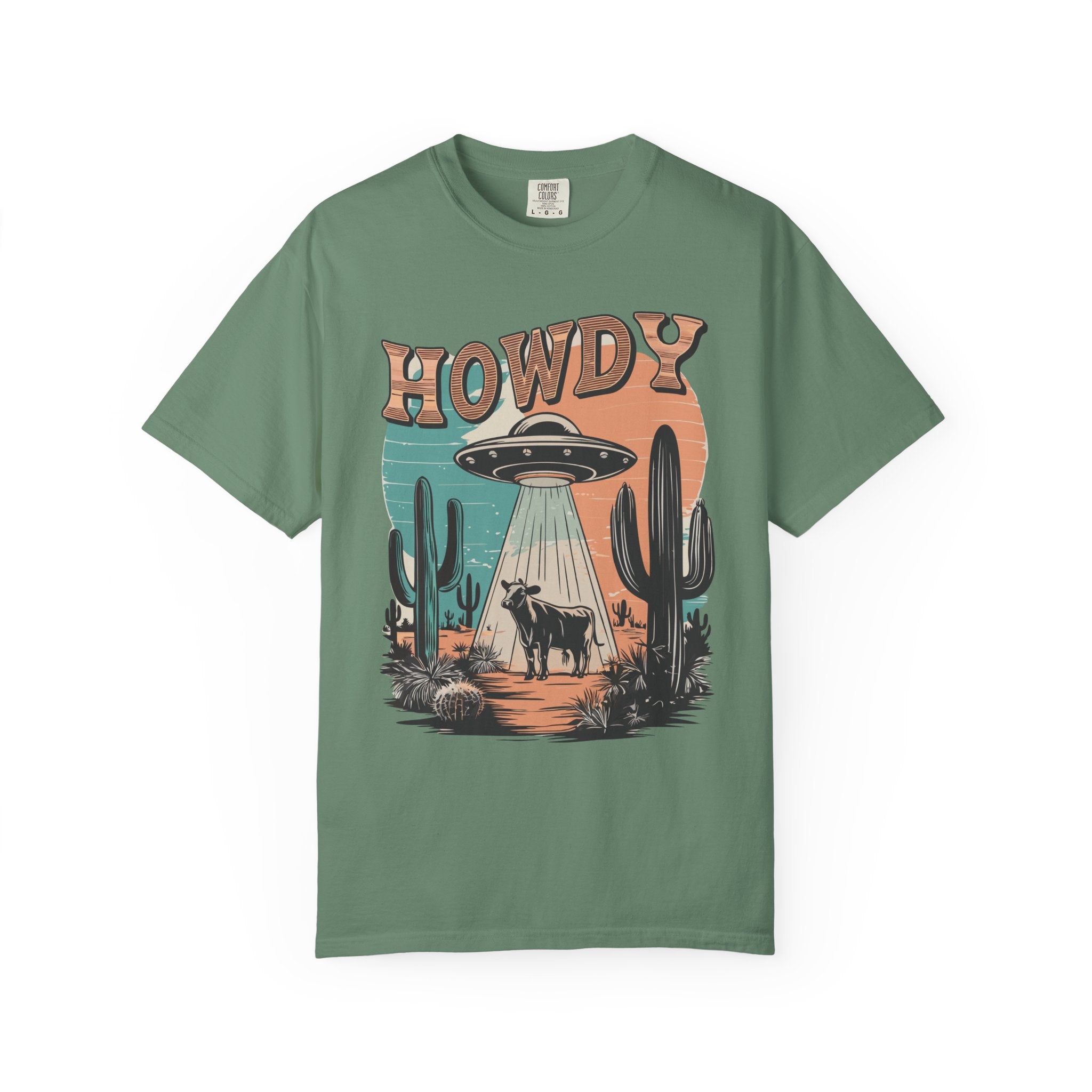 Howdy UFO Cactus T-Shirt