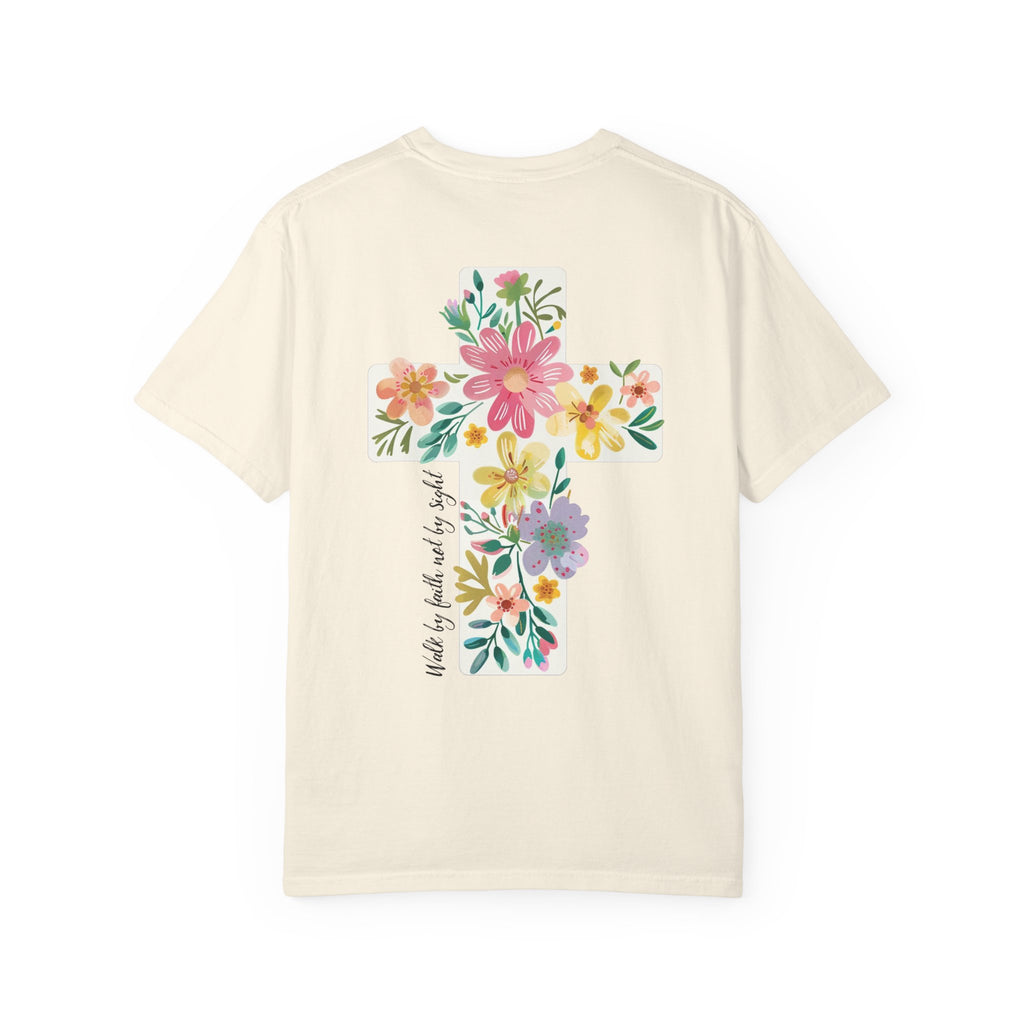 Jesus Is The Light Floral T-shirt