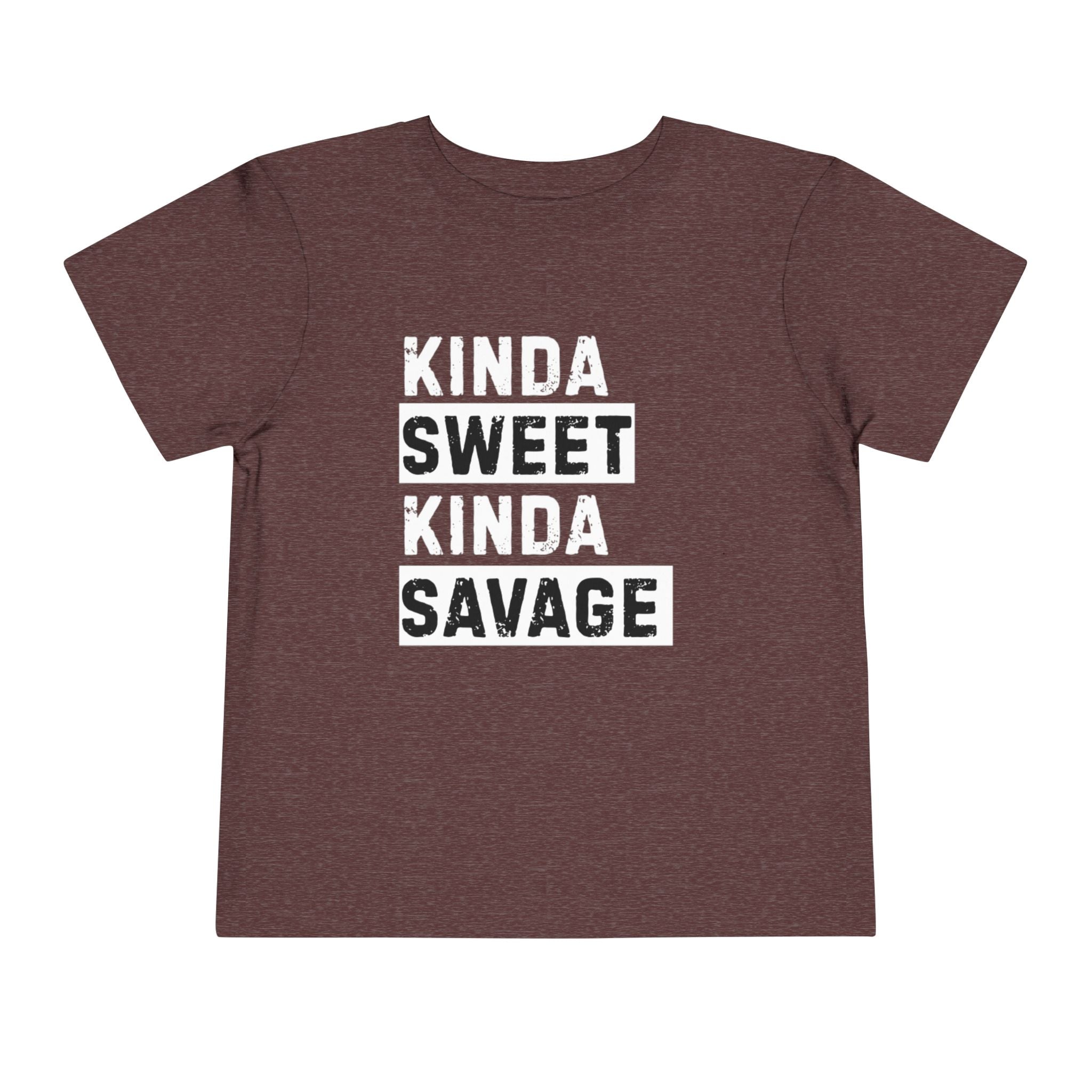 Kinda Sweet Kinda Savage Toddler Tee