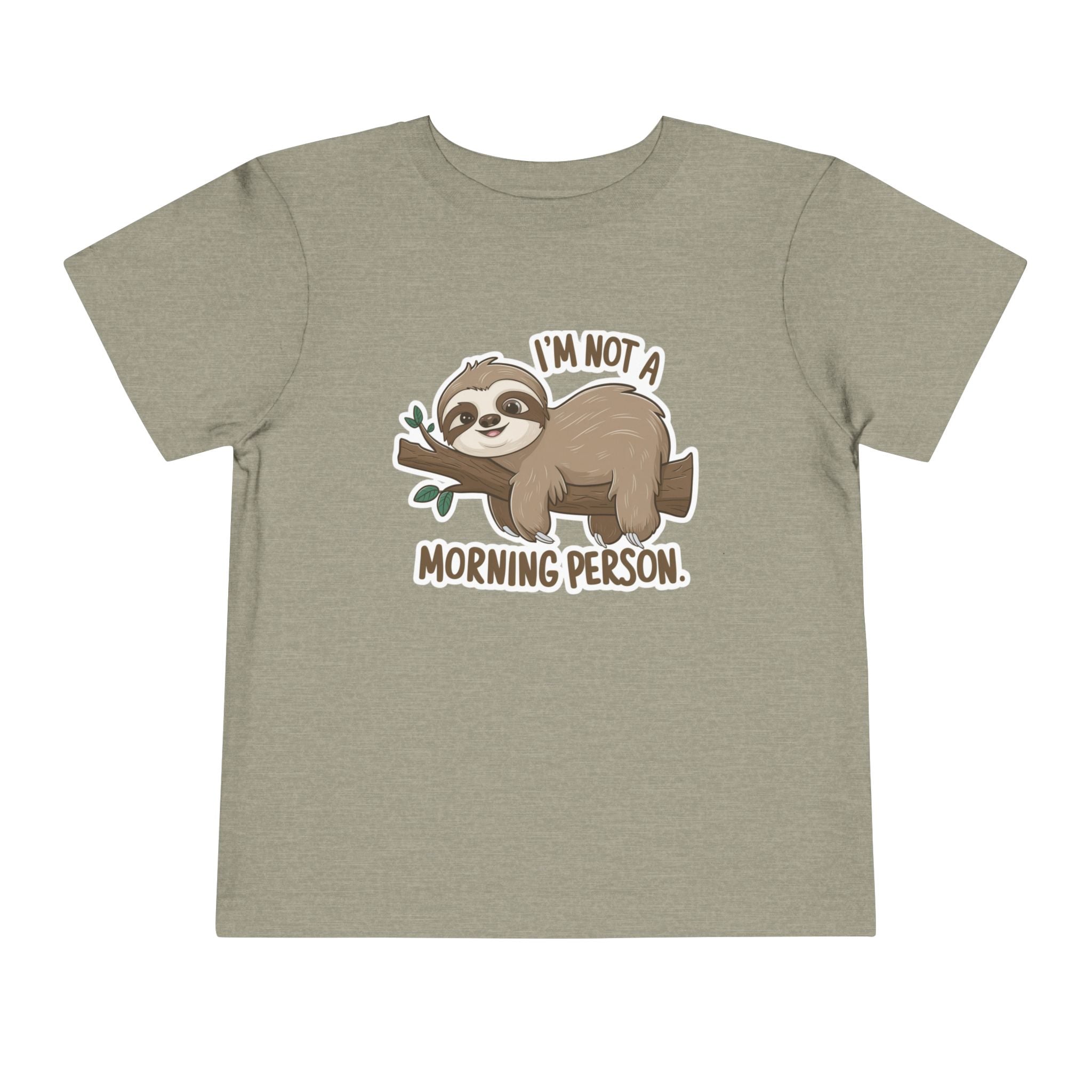 Not A Morning Person Toddler Tee
