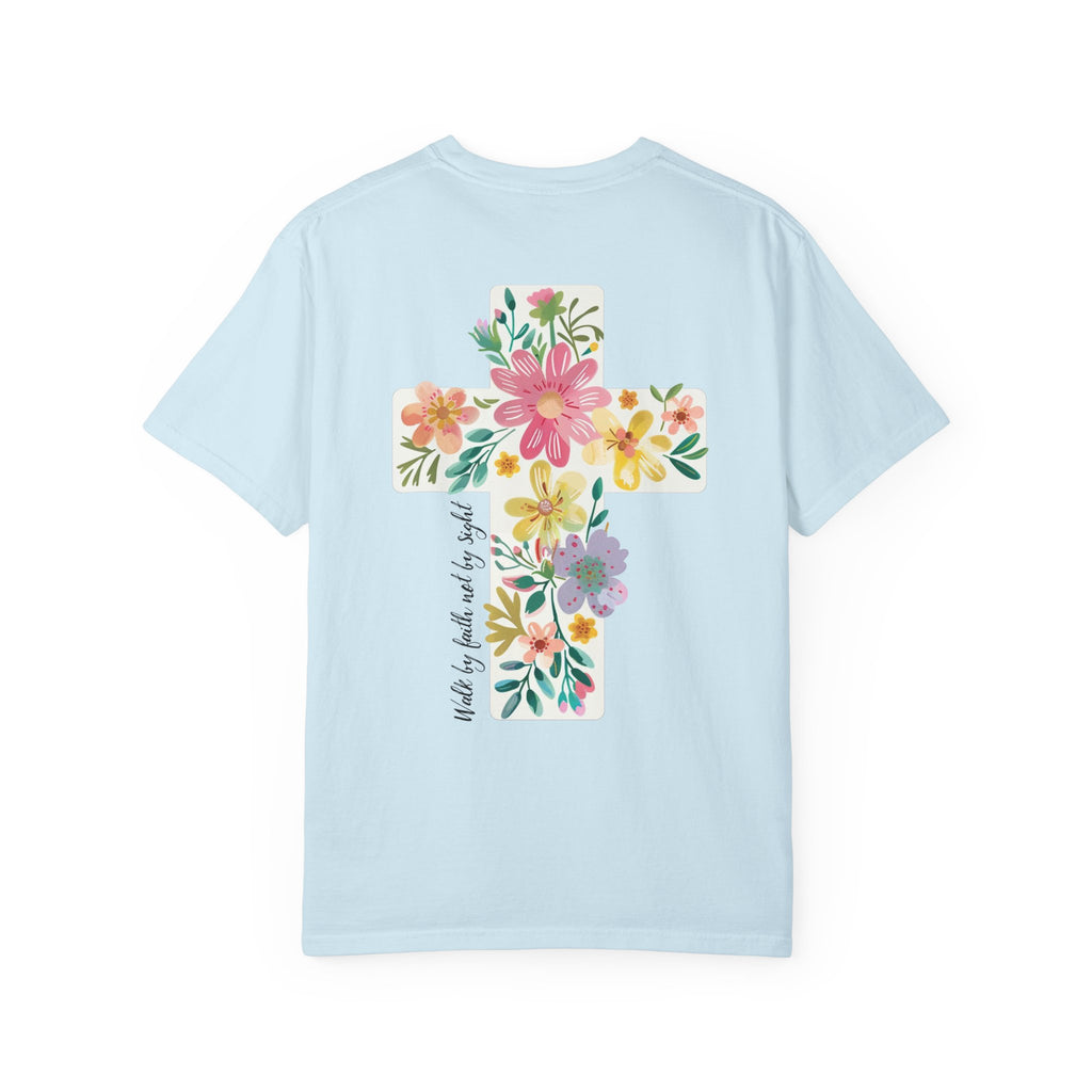 Jesus Is The Light Floral T-shirt
