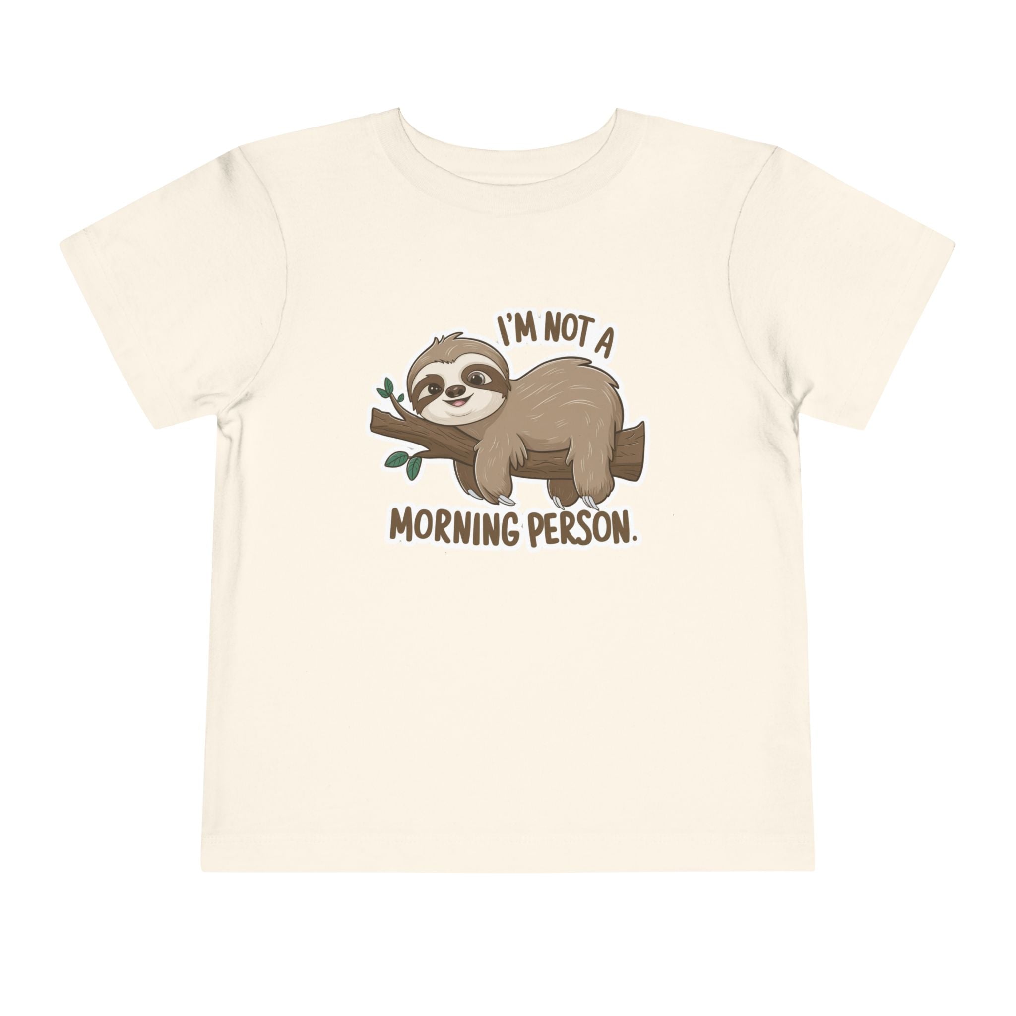 Not A Morning Person Toddler Tee