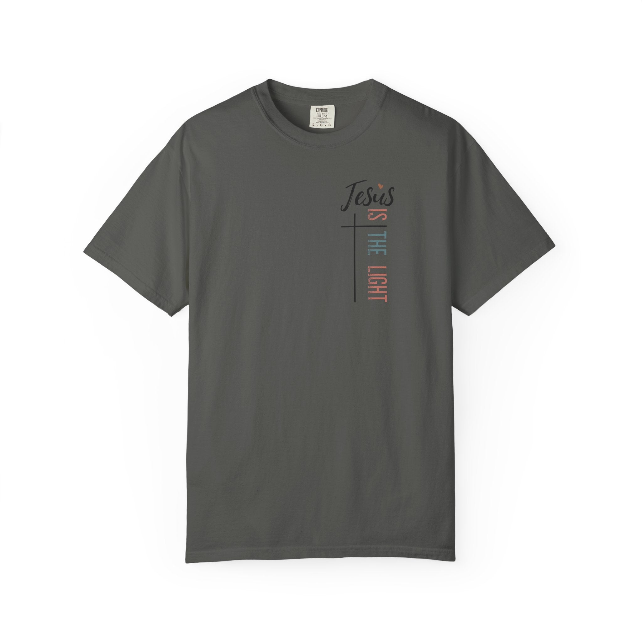 Jesus Is The Light Floral T-shirt