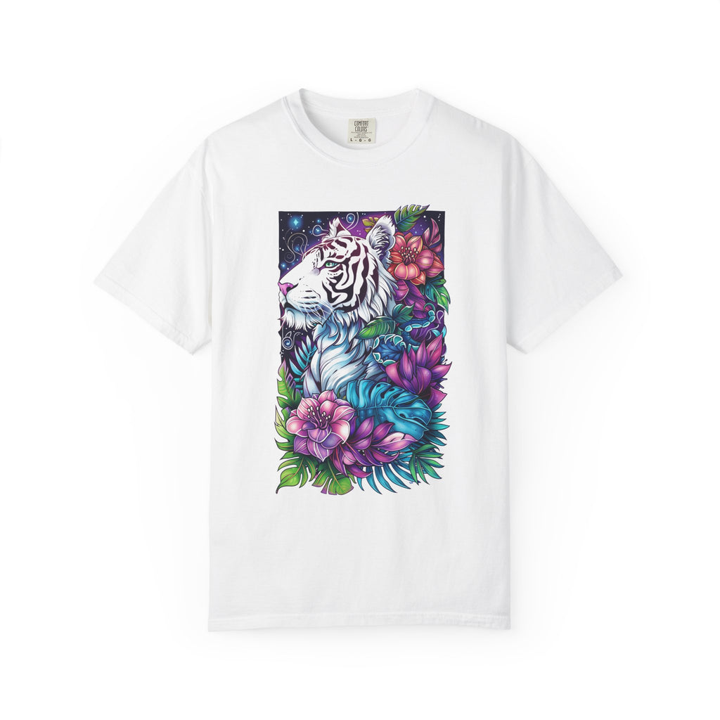 Majestic Floral Tiger T-shirt