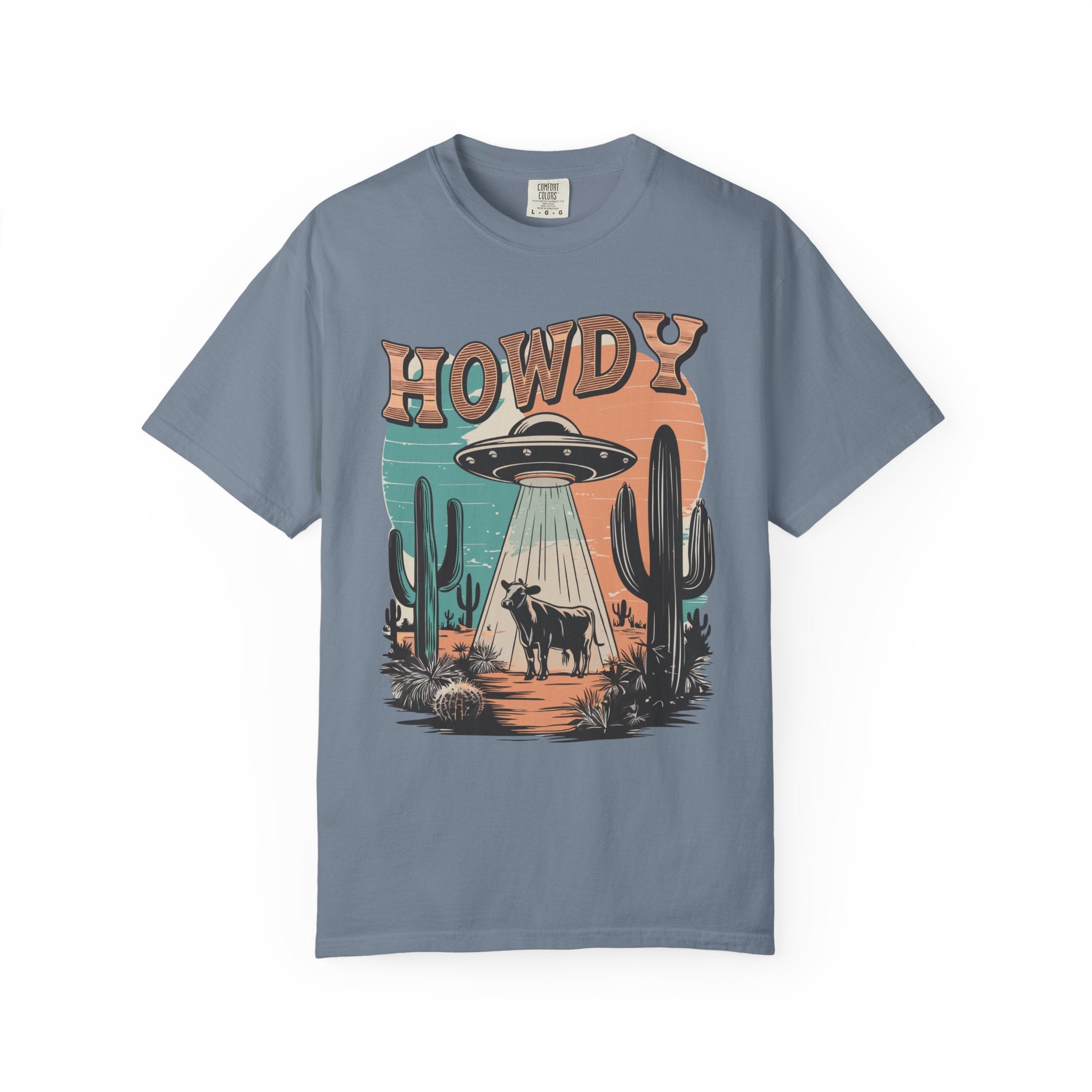Howdy UFO Cactus T-Shirt