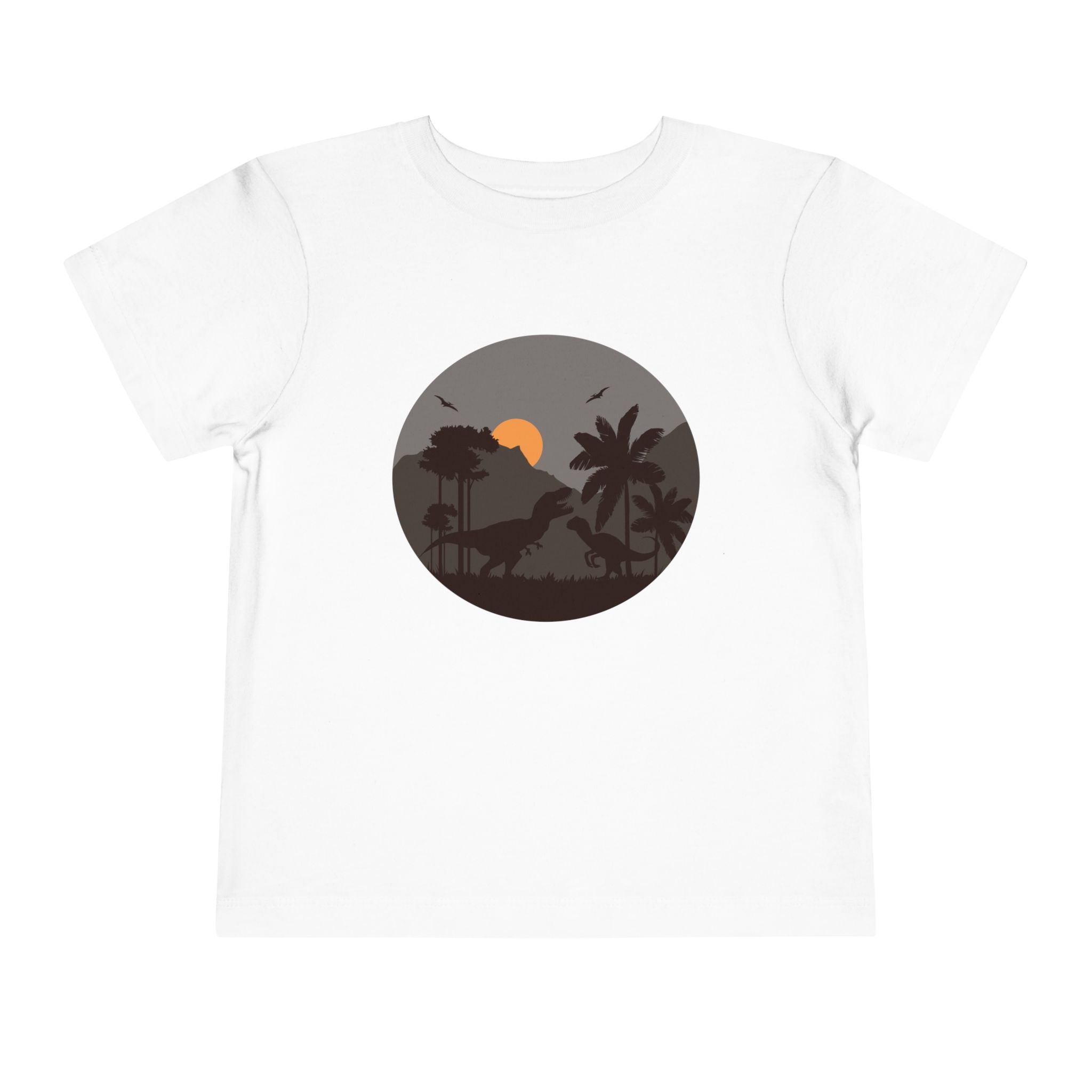 Dino Sunset Toddler Tee