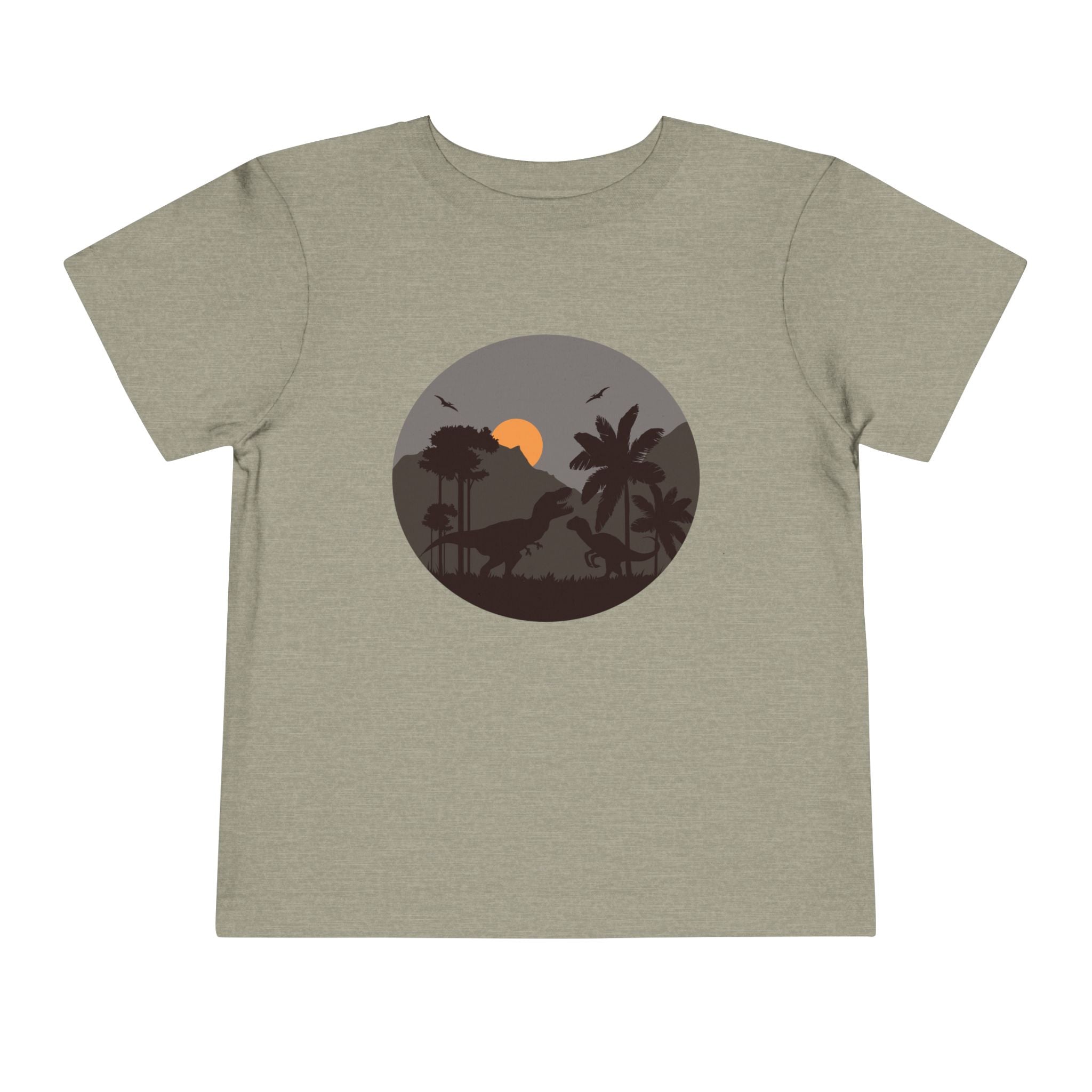 Dino Sunset Toddler Tee