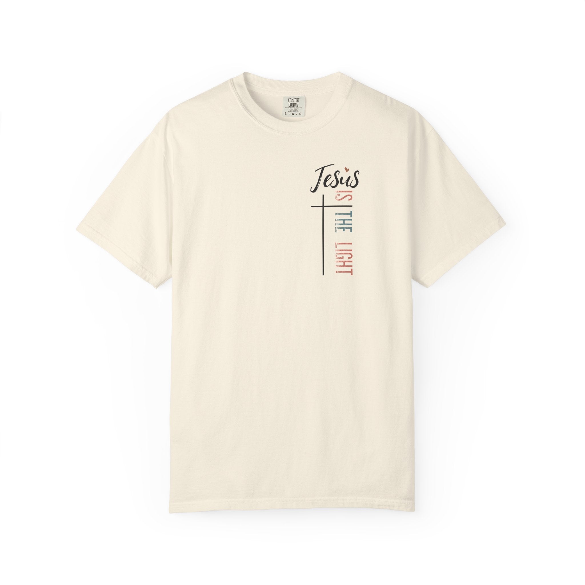 Jesus Is The Light Floral T-shirt