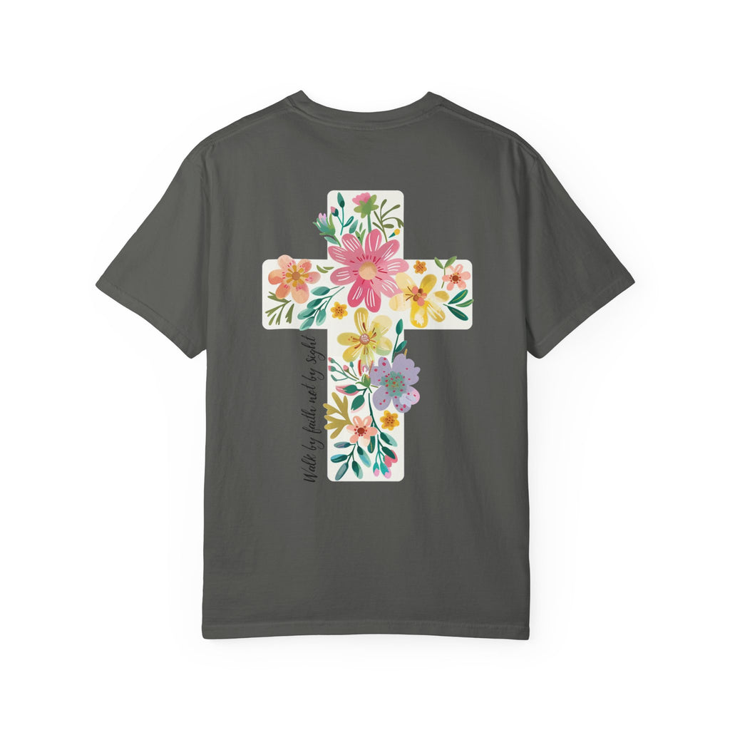 Jesus Is The Light Floral T-shirt