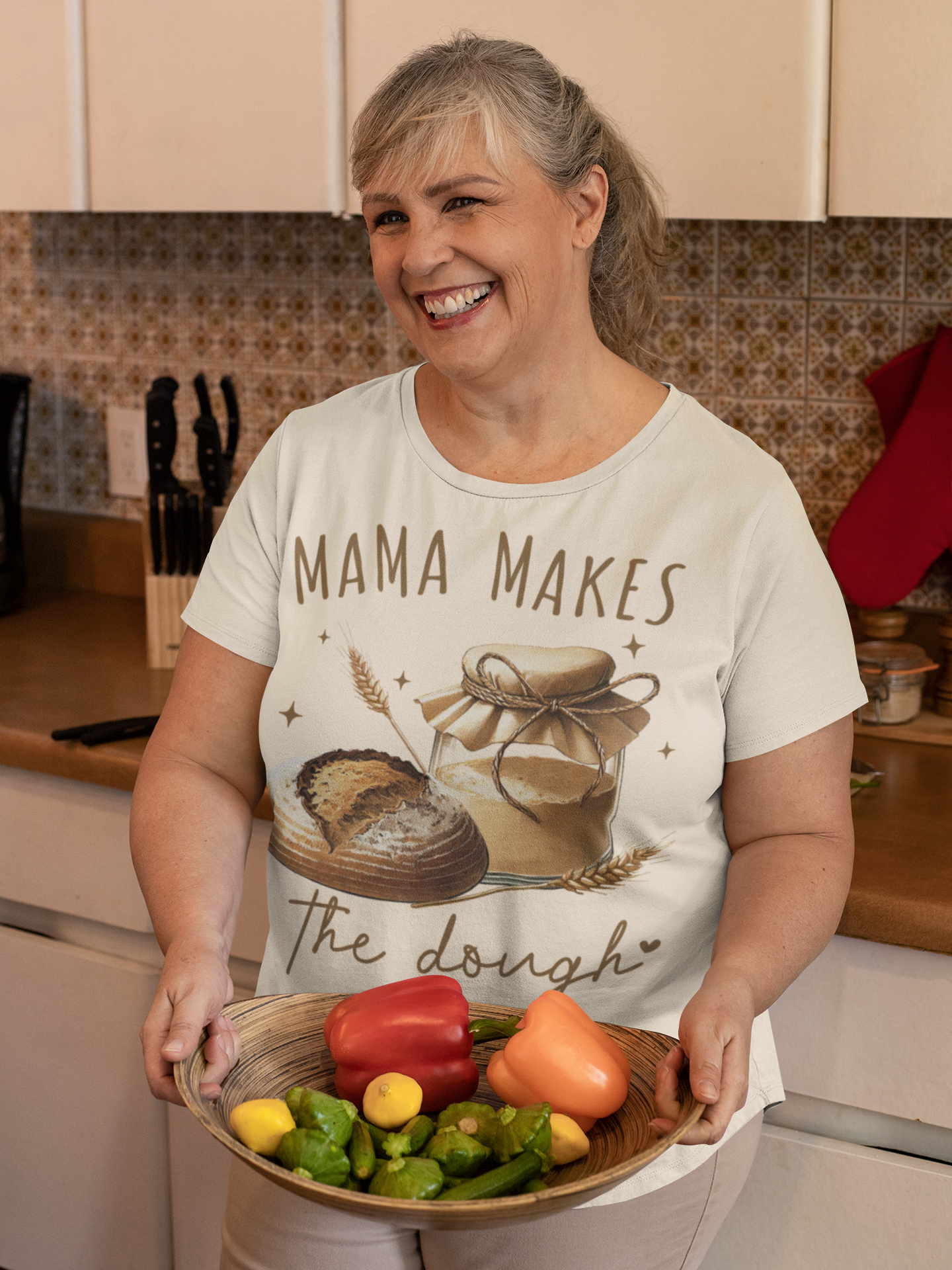 Camiseta Mamá hace la masa