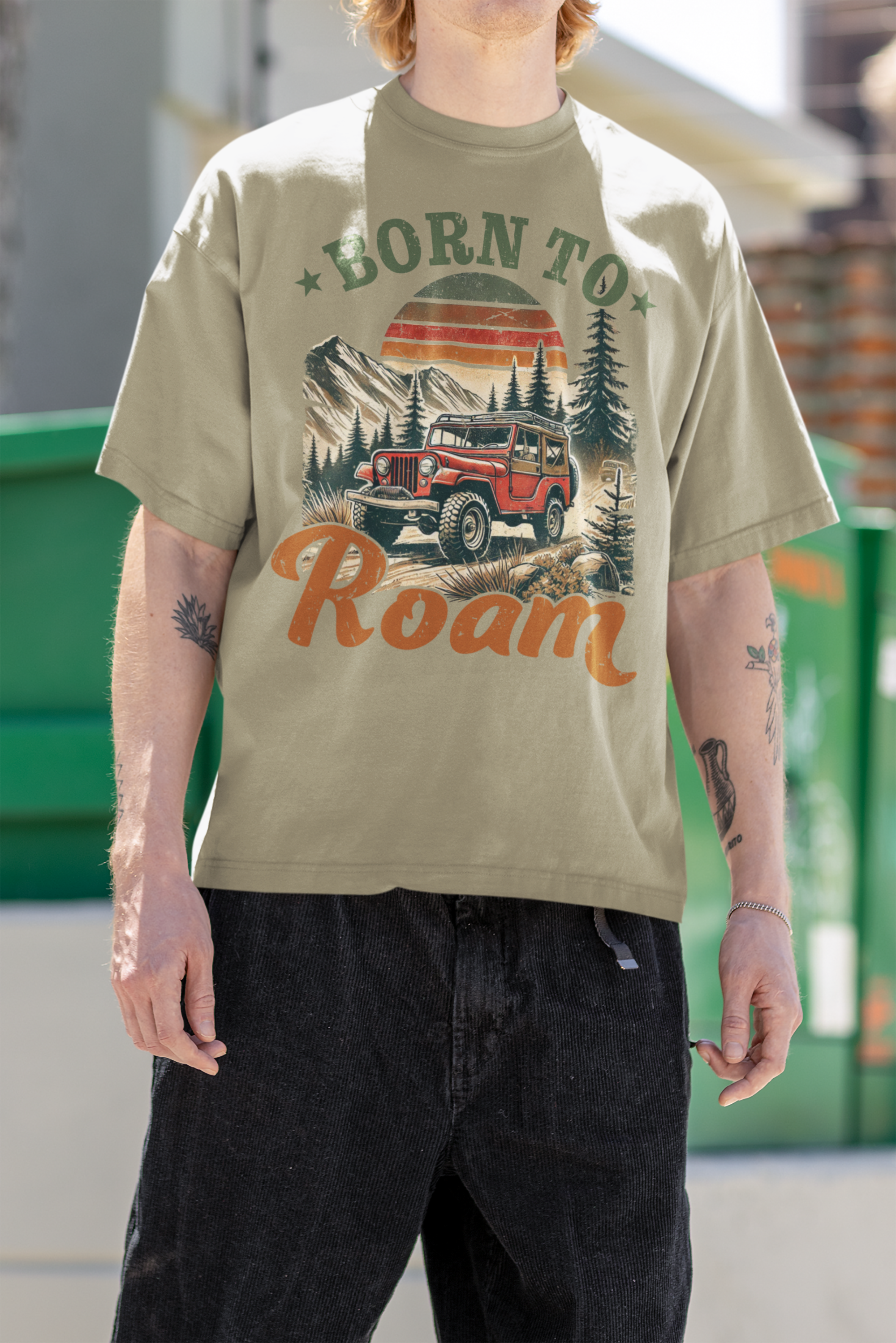 Born to Roam Graphic Tee