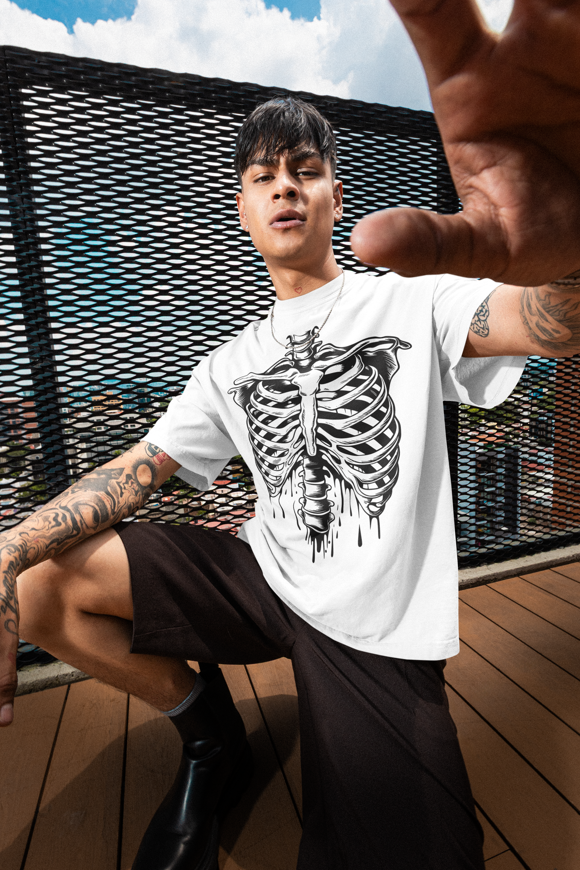 Skeleton Graphic T-Shirt