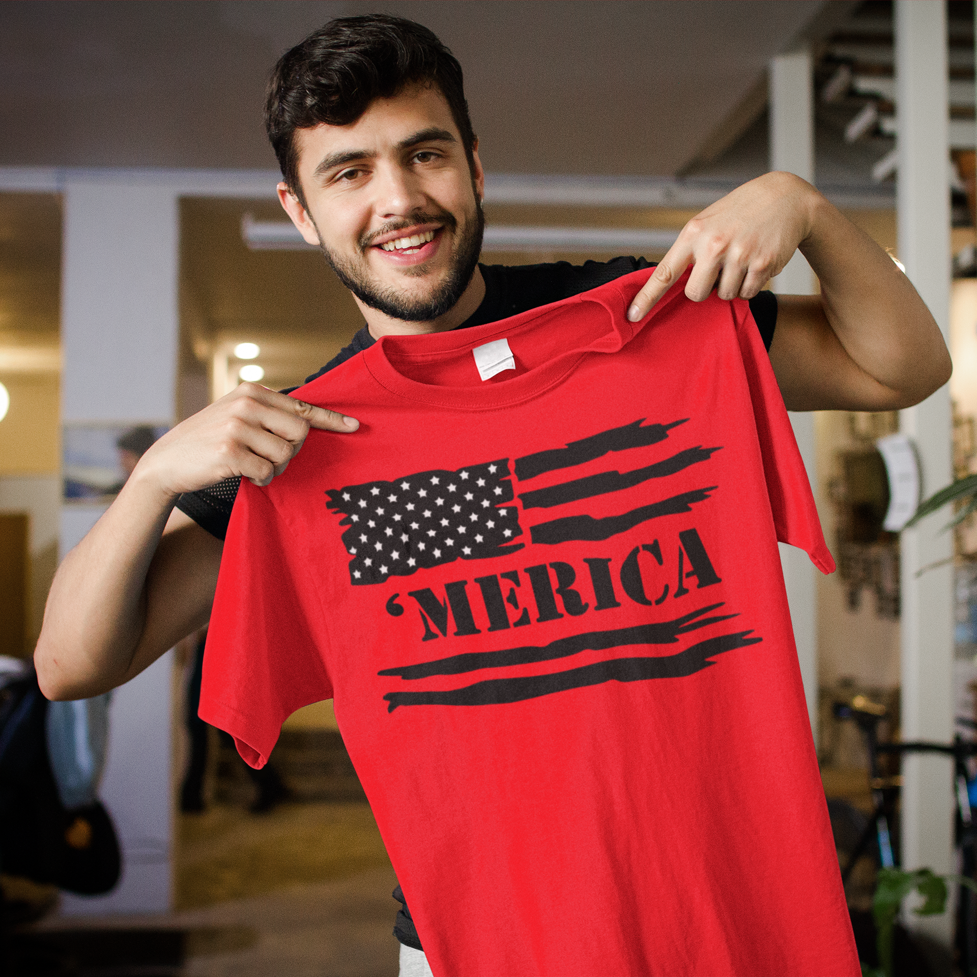 Patriotic 'Merica T-Shirt