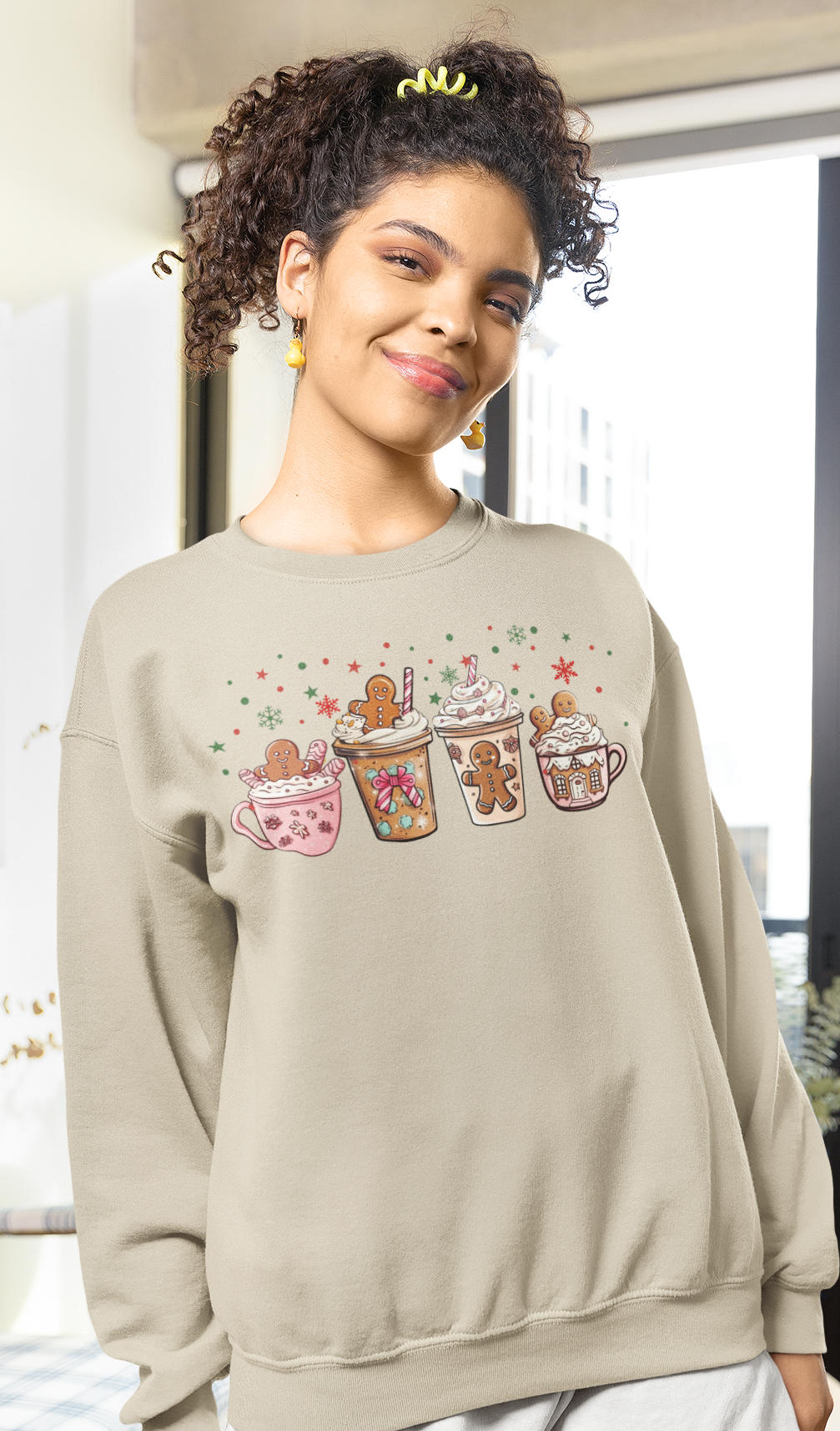Gingerbread Hot Cocoa Sweatshirt