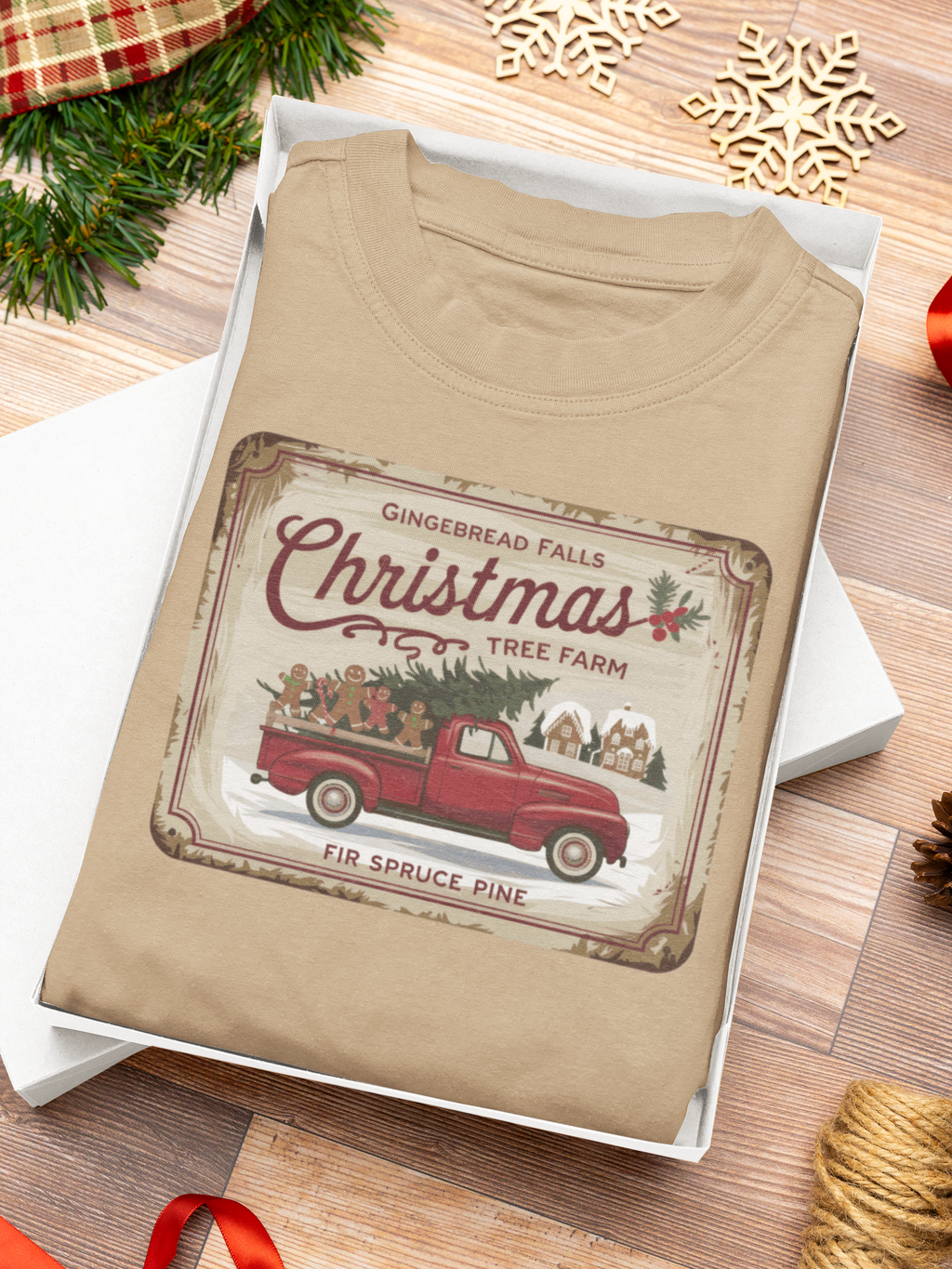 Gingerbread Tree Farm T-Shirt