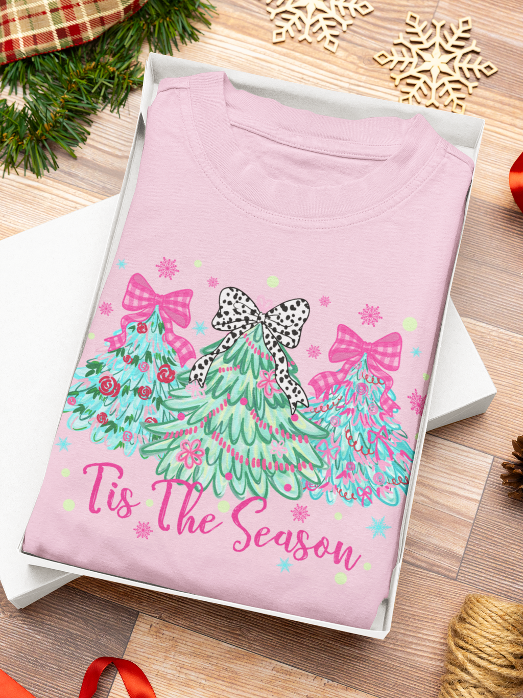 Festive Tree Holiday T-Shirt