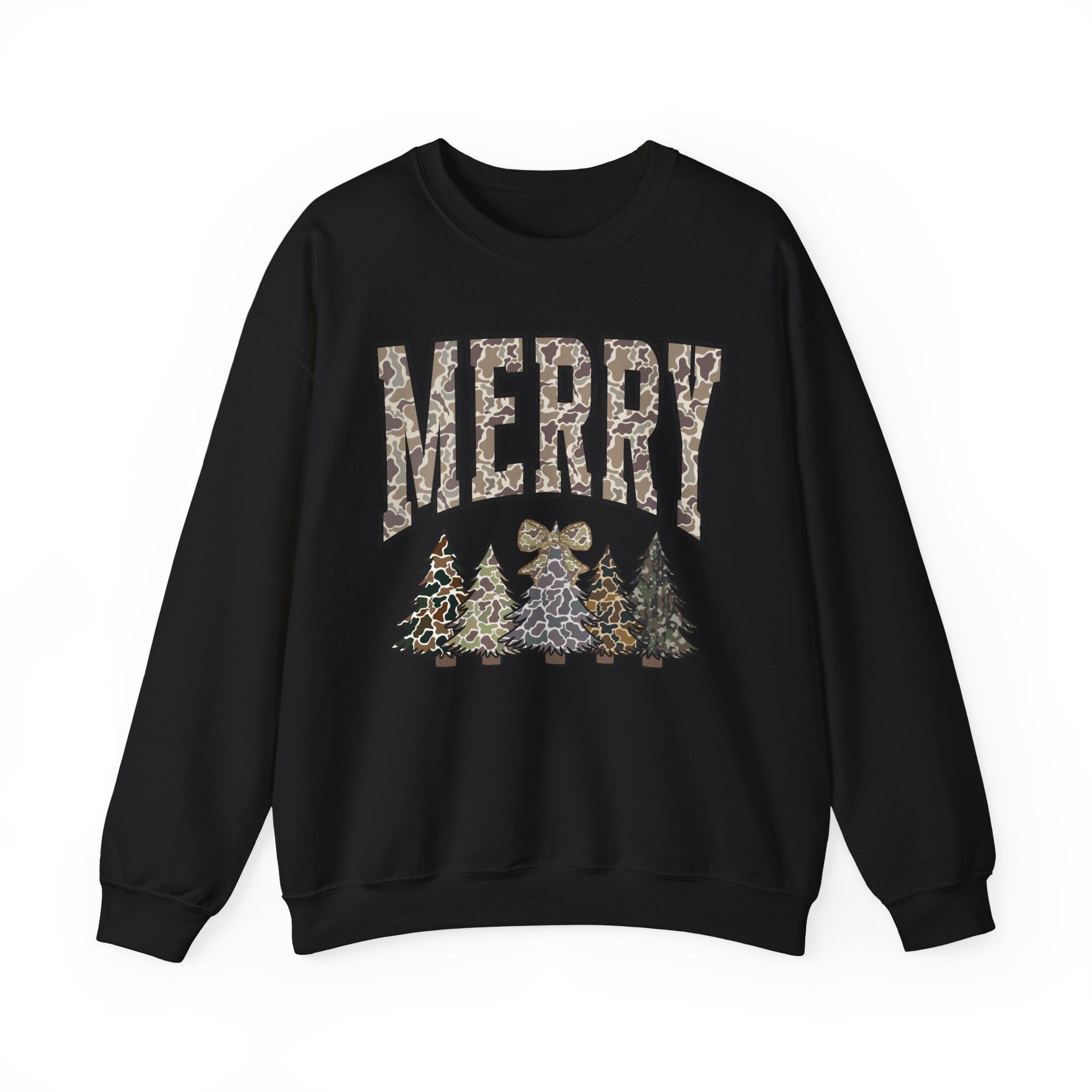 Merry Holiday Camo Sweatshirt