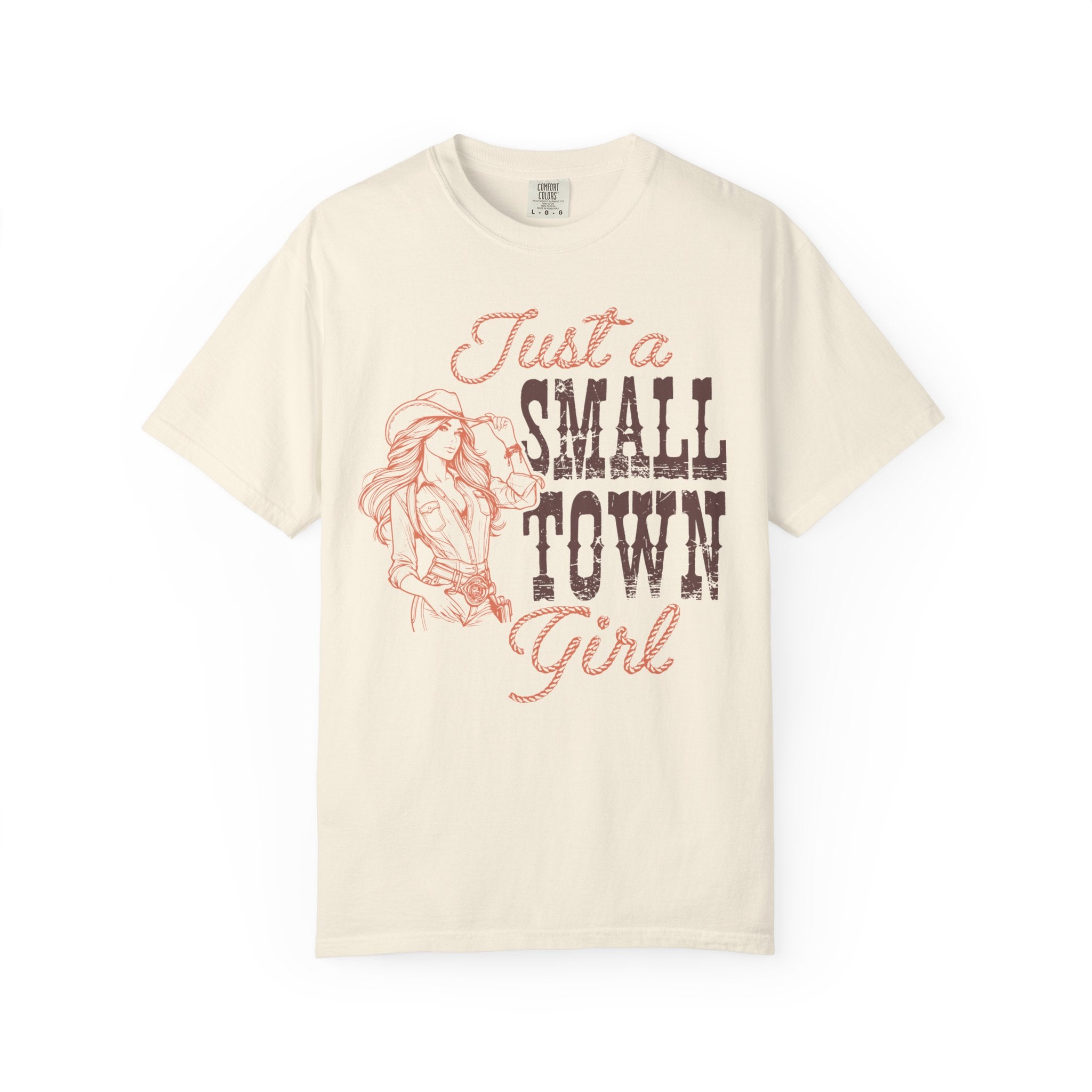 Camiseta de chica de pueblo pequeño