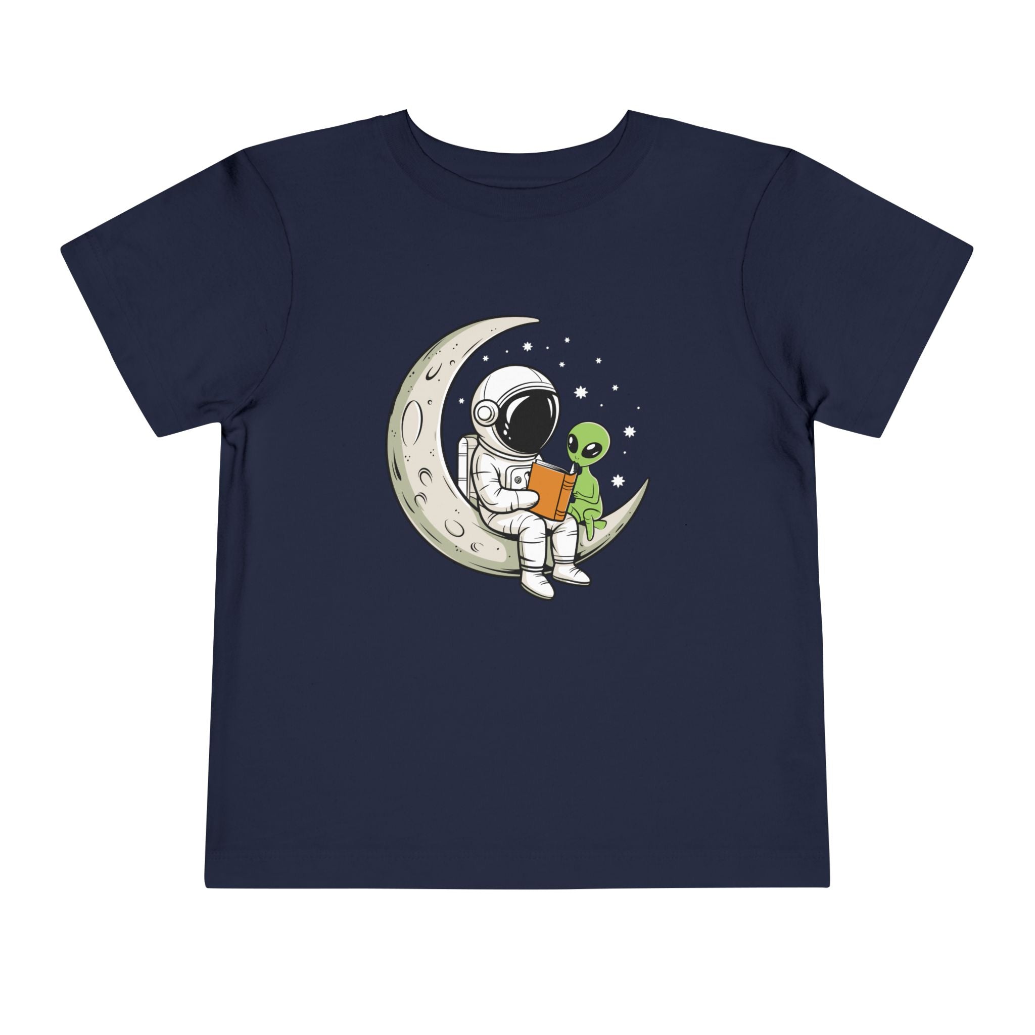 Reading in Space Toddler Tee