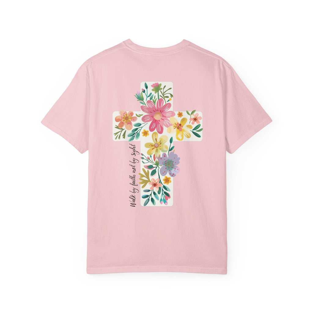 Jesus Is The Light Floral T-shirt