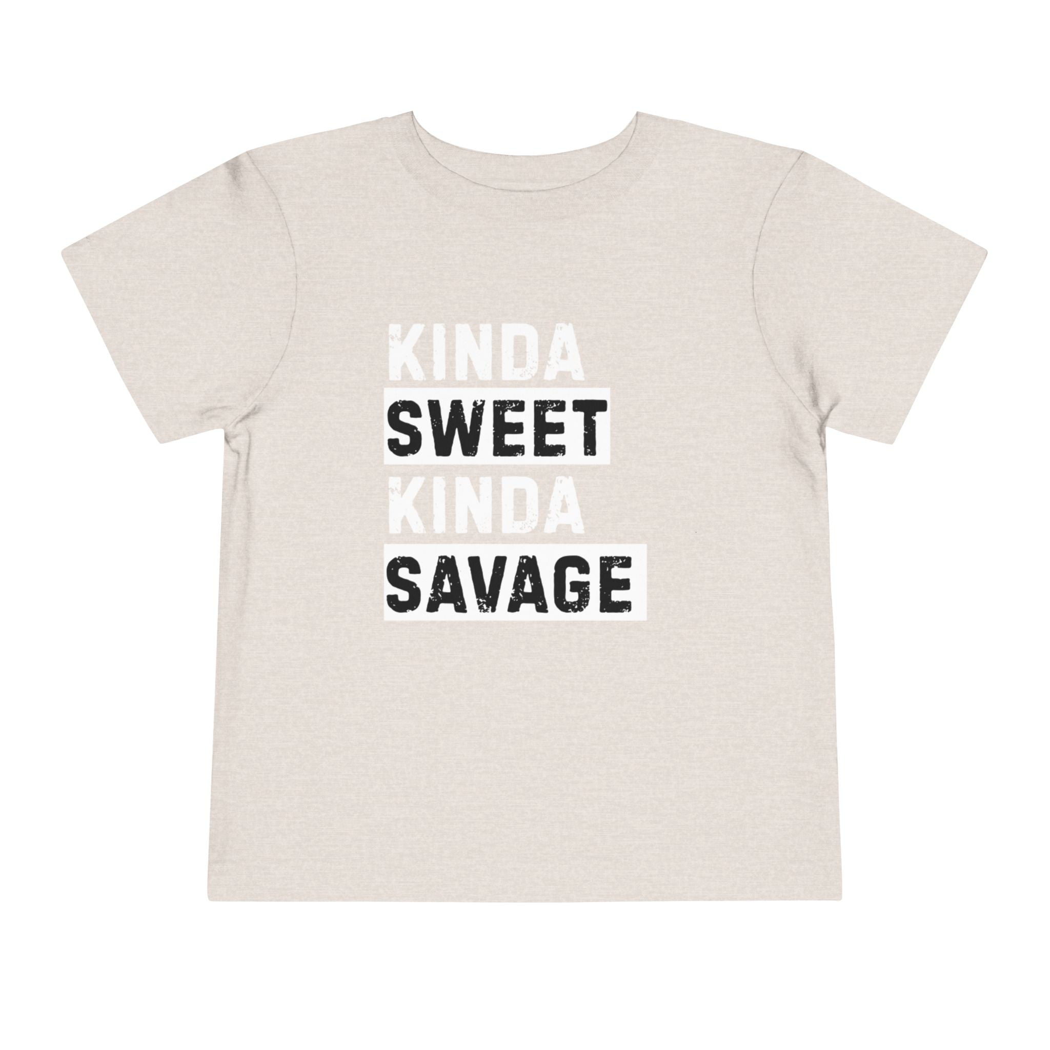 Kinda Sweet Kinda Savage Toddler Tee