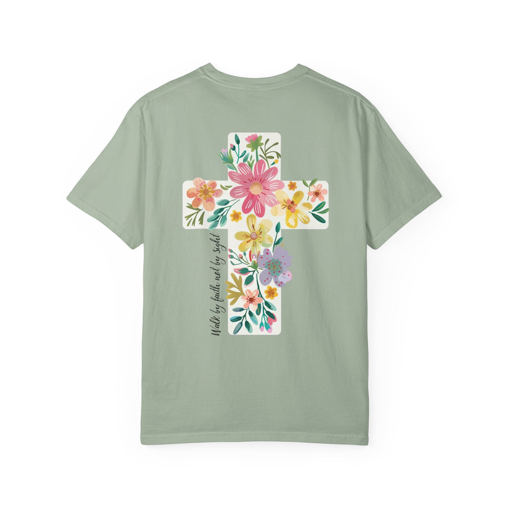 Jesus Is The Light Floral T-shirt