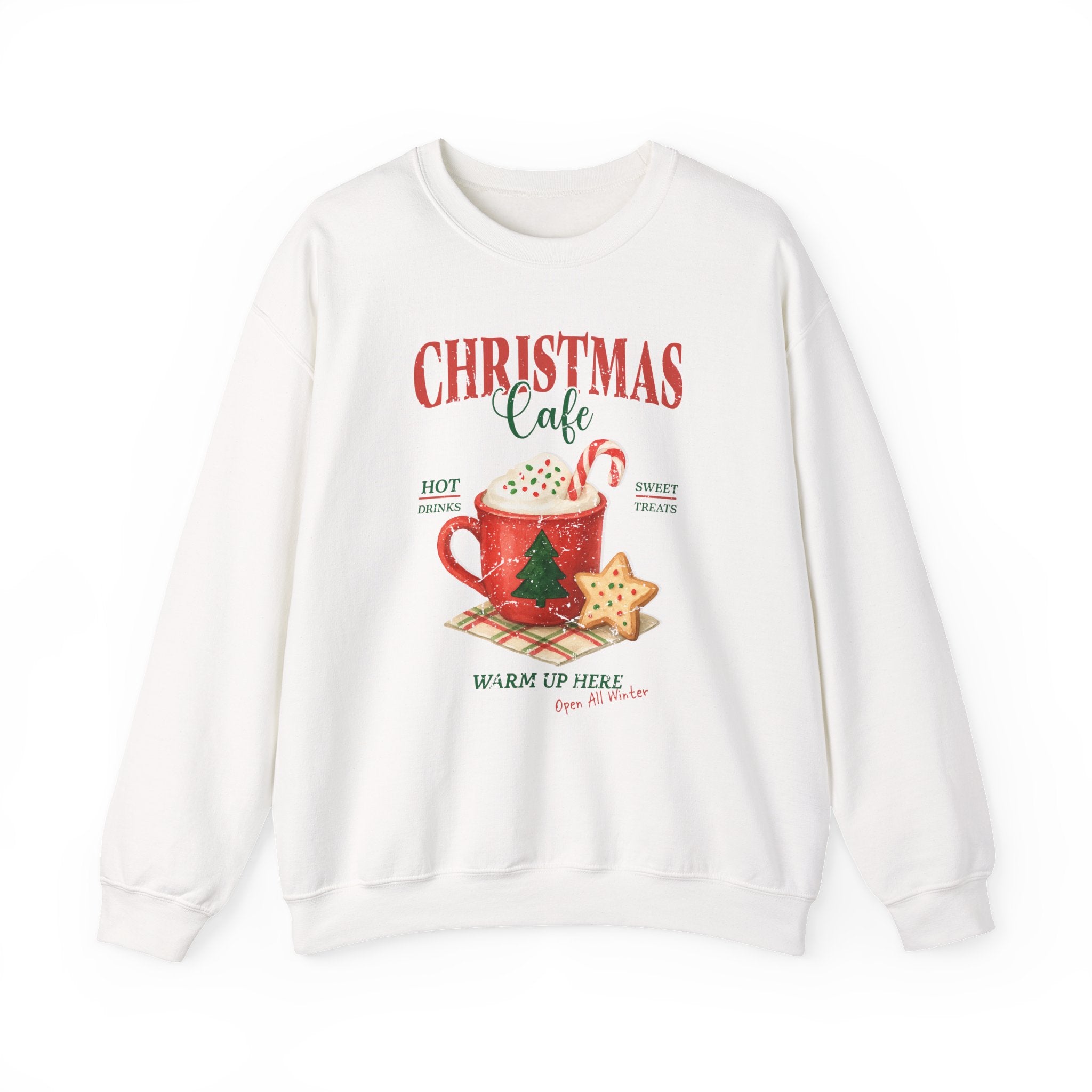 Cozy Christmas Cafe Sweatshirt