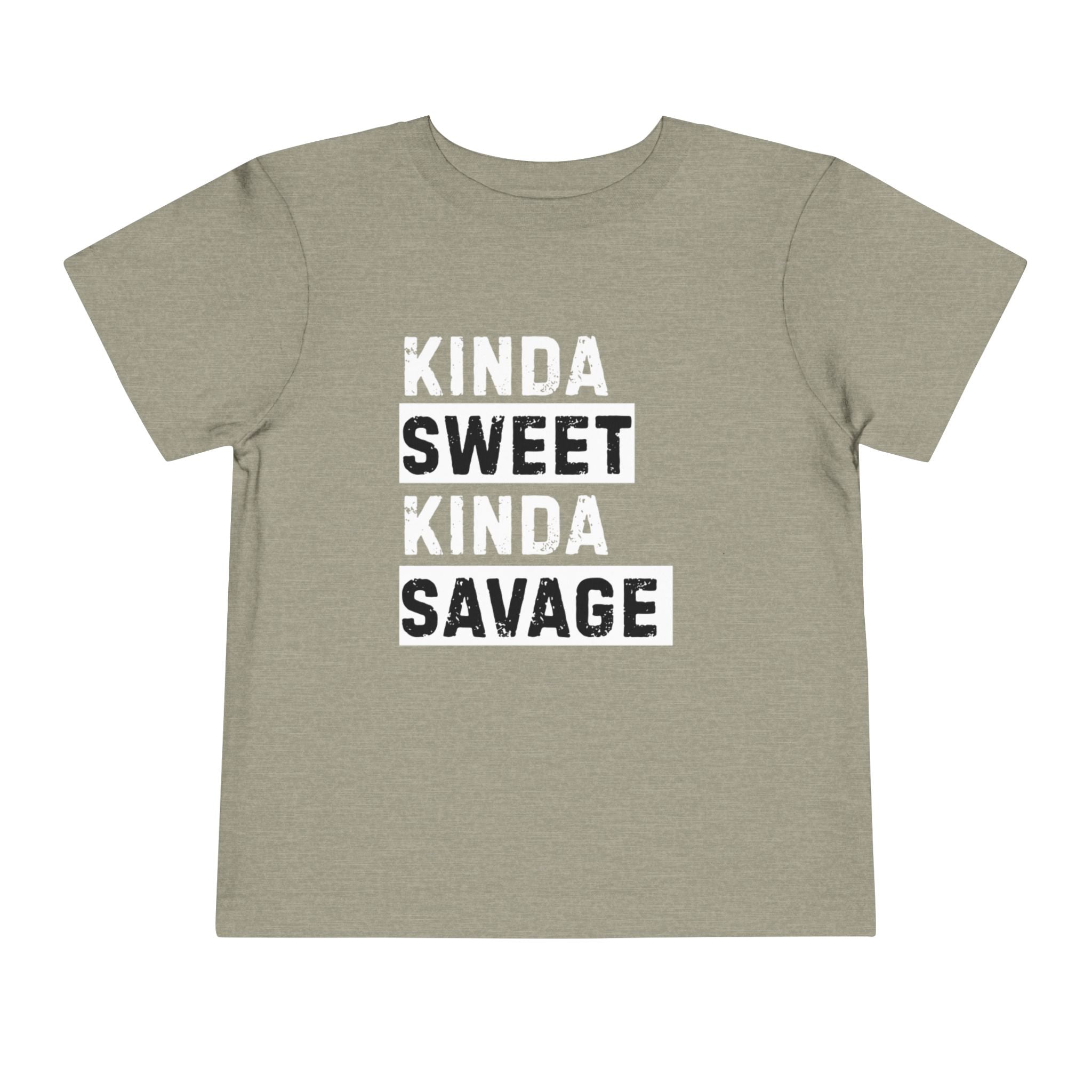 Kinda Sweet Kinda Savage Toddler Tee