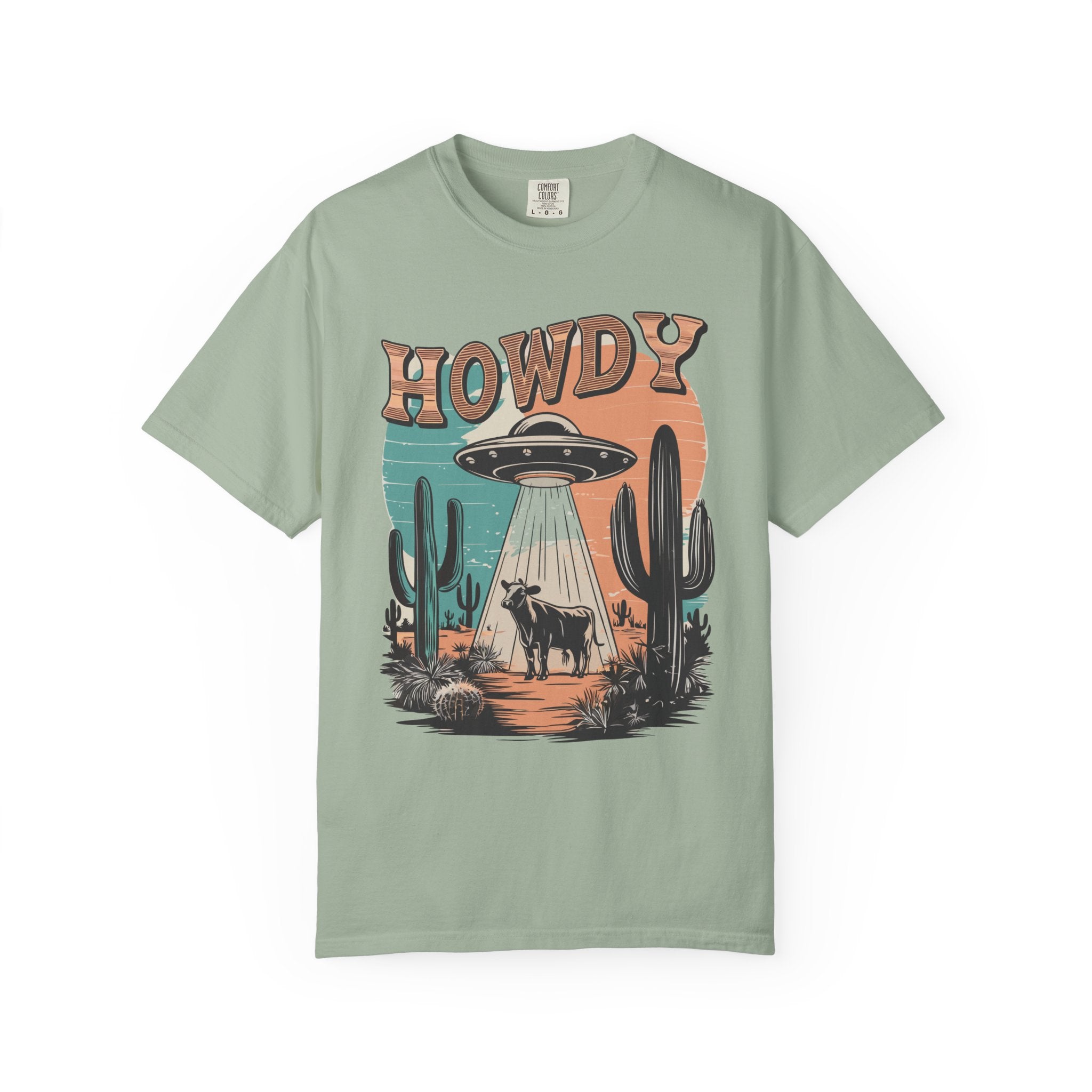 Howdy UFO Cactus T-Shirt