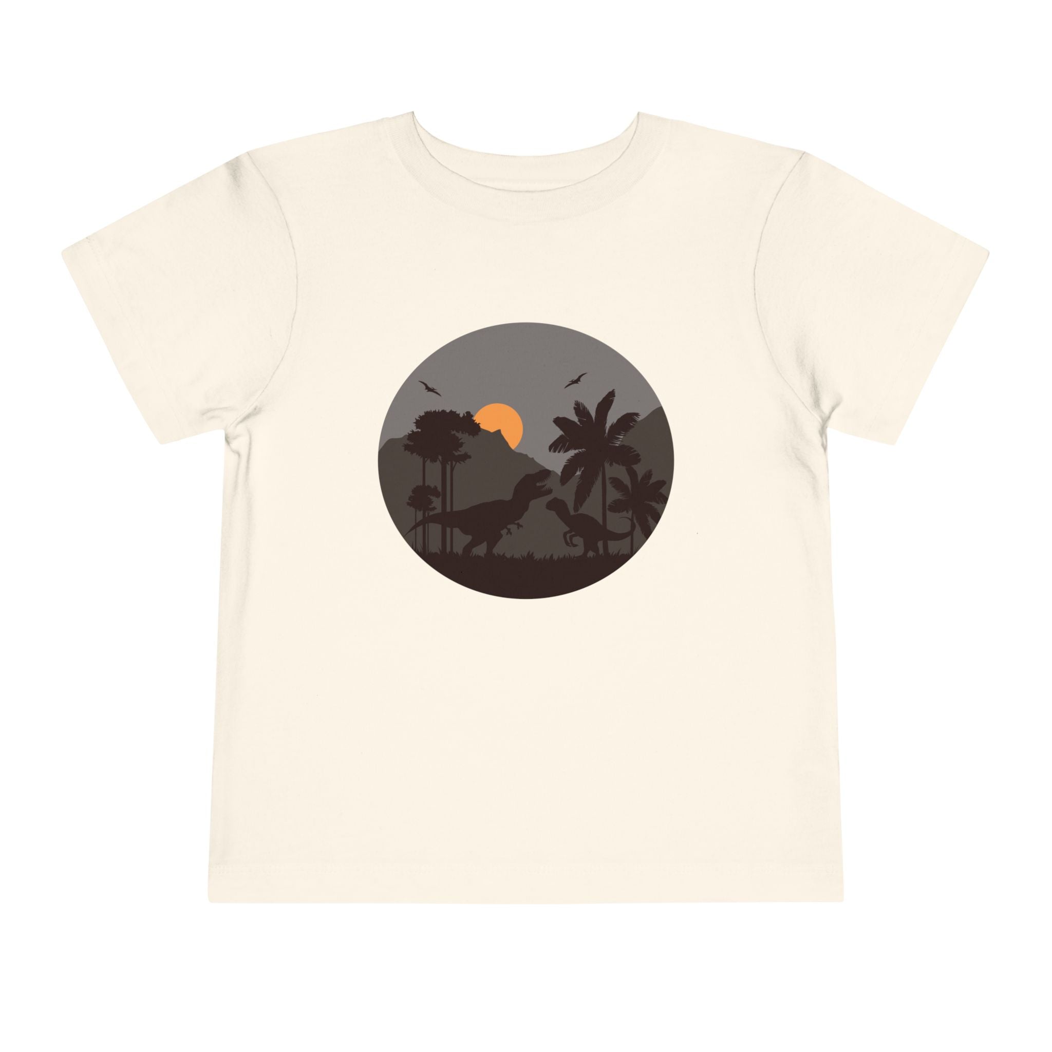 Dino Sunset Toddler Tee