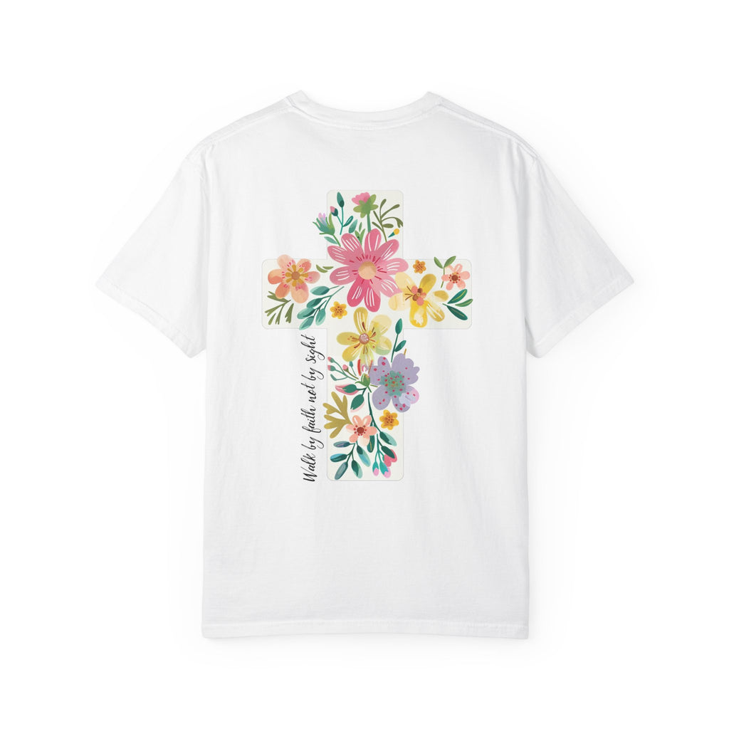 Jesus Is The Light Floral T-shirt