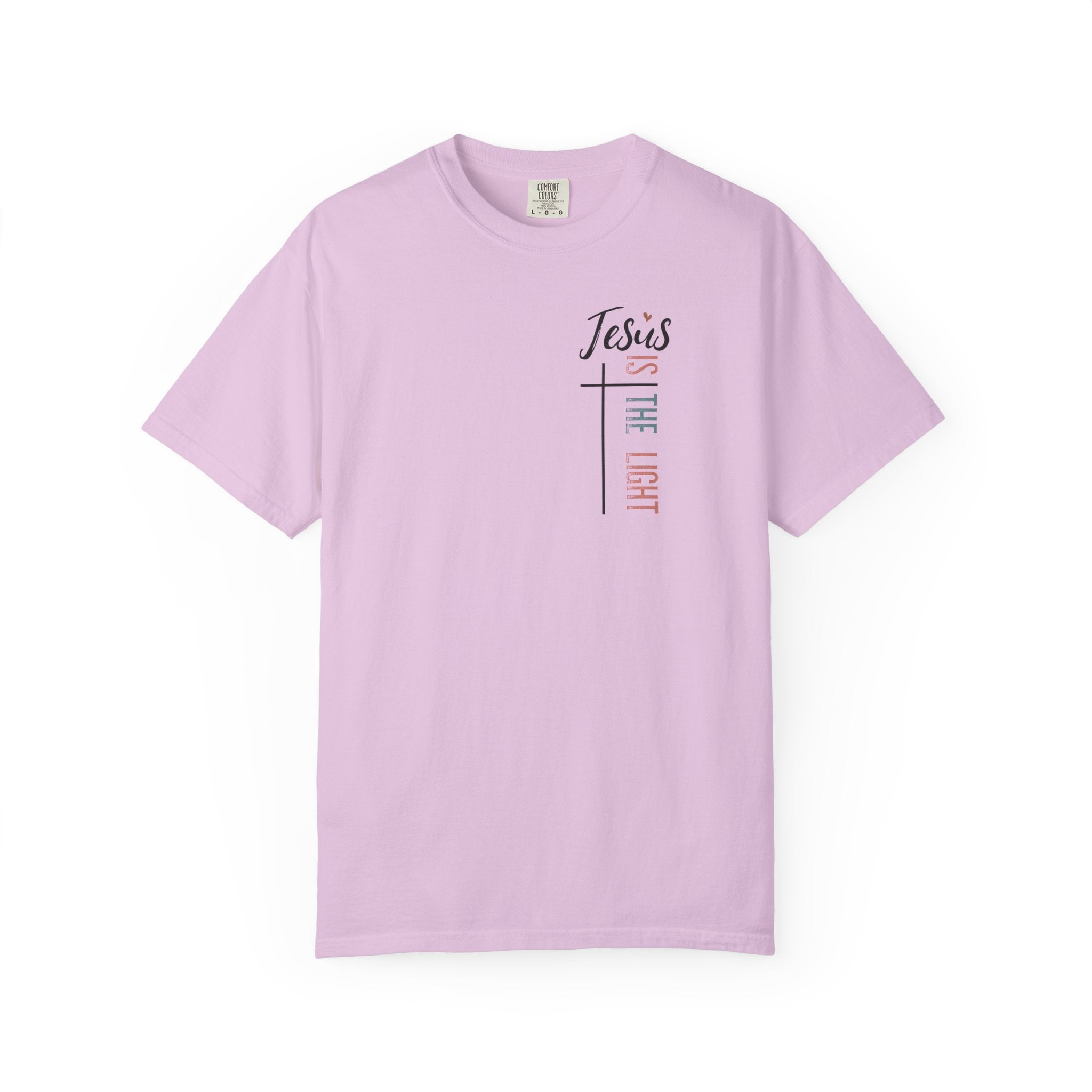 Jesus Is The Light Floral T-shirt