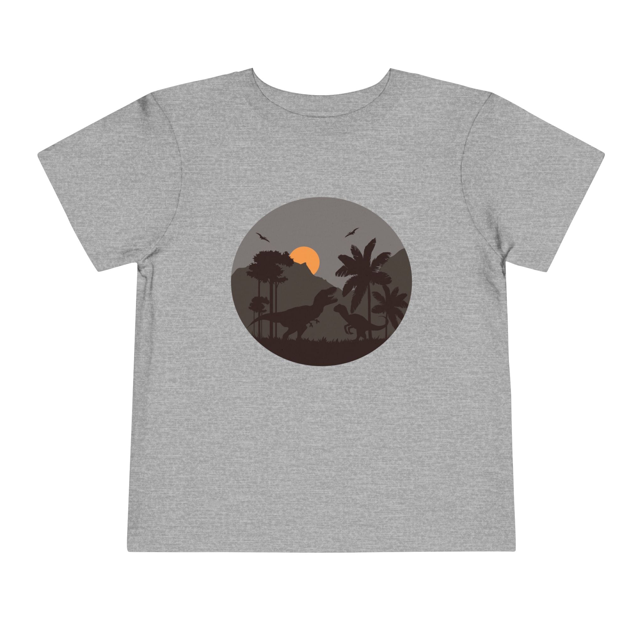Dino Sunset Toddler Tee