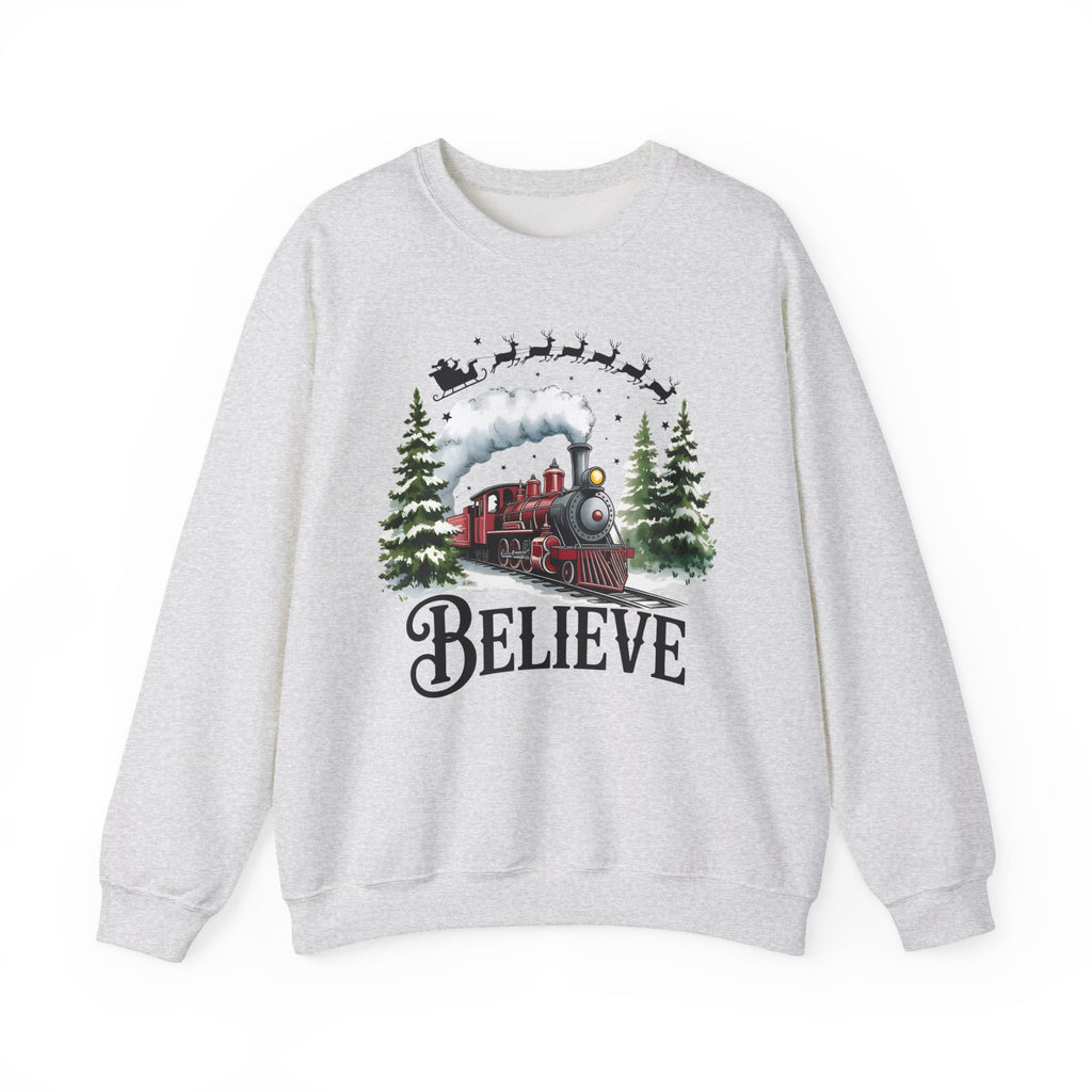 Believe Christmas Crewneck Sweatshirt