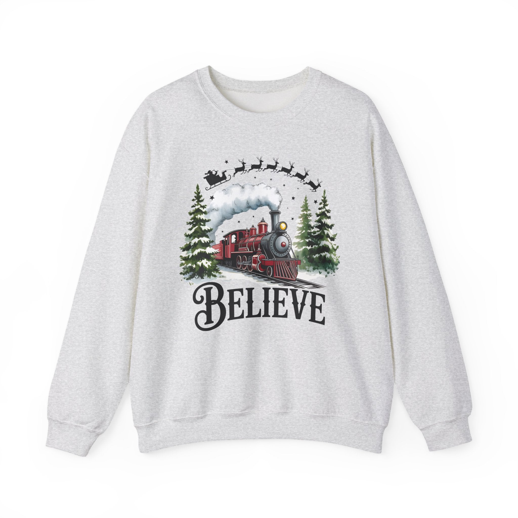 Believe Christmas Crewneck Sweatshirt