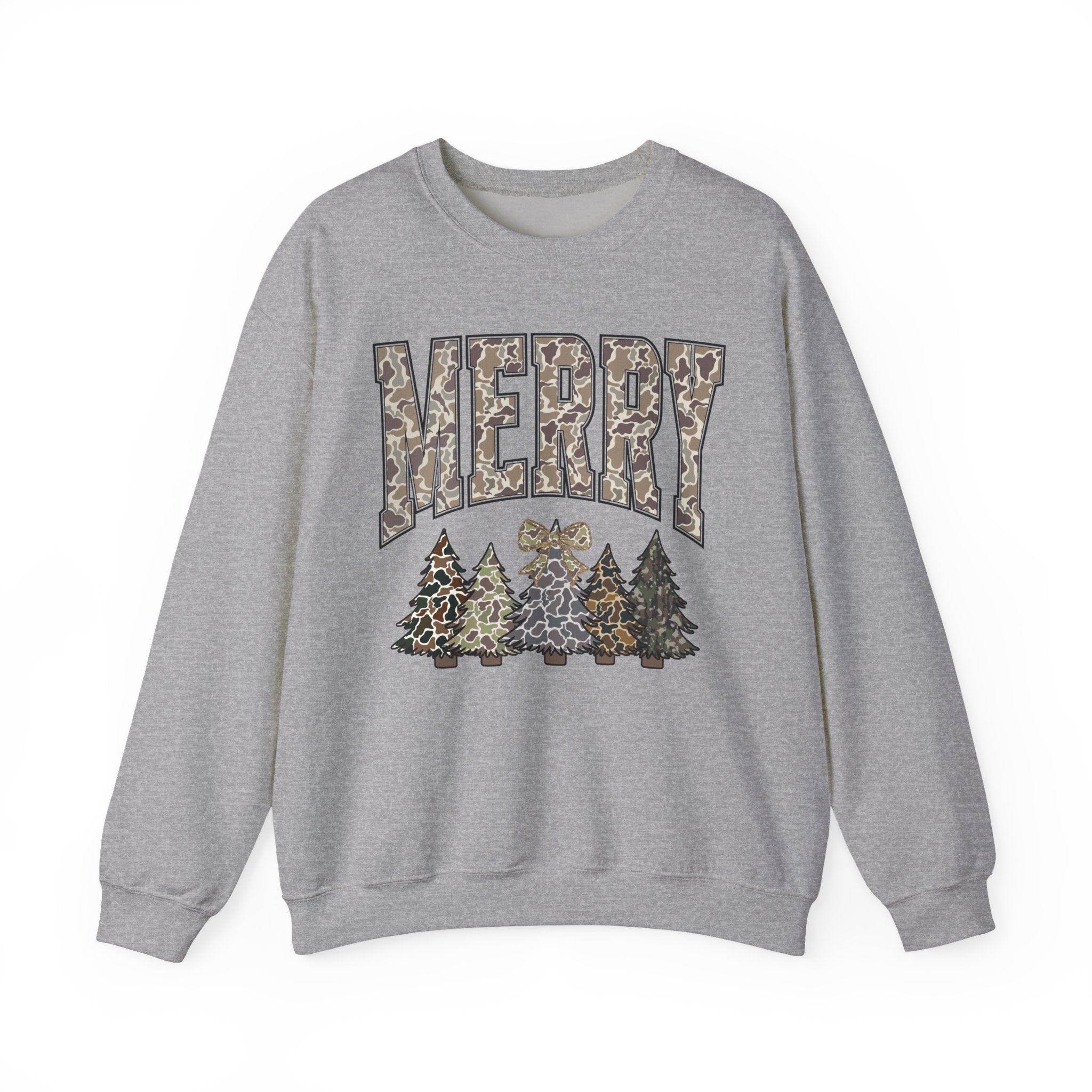 Merry Holiday Camo Sweatshirt
