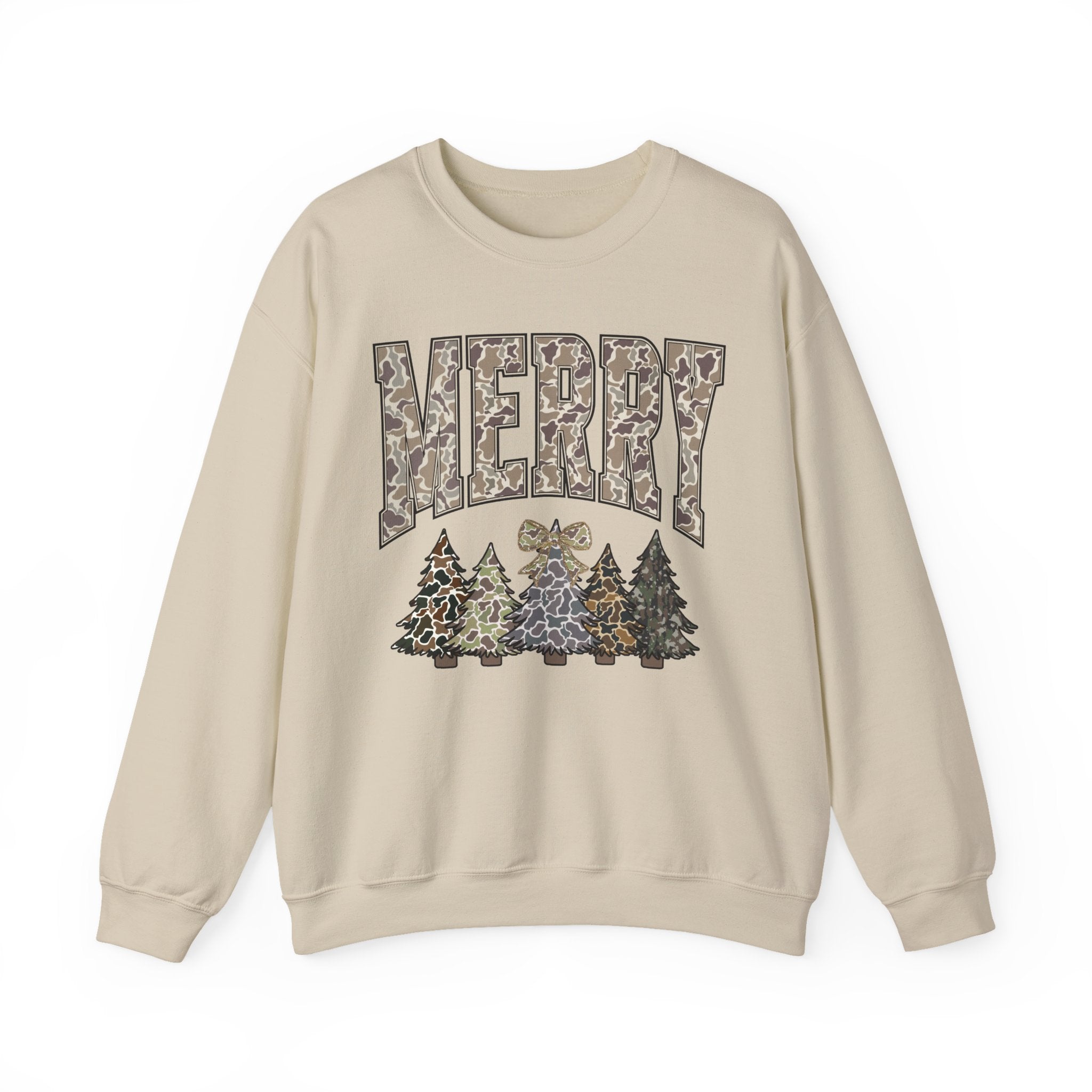 Merry Holiday Camo Sweatshirt