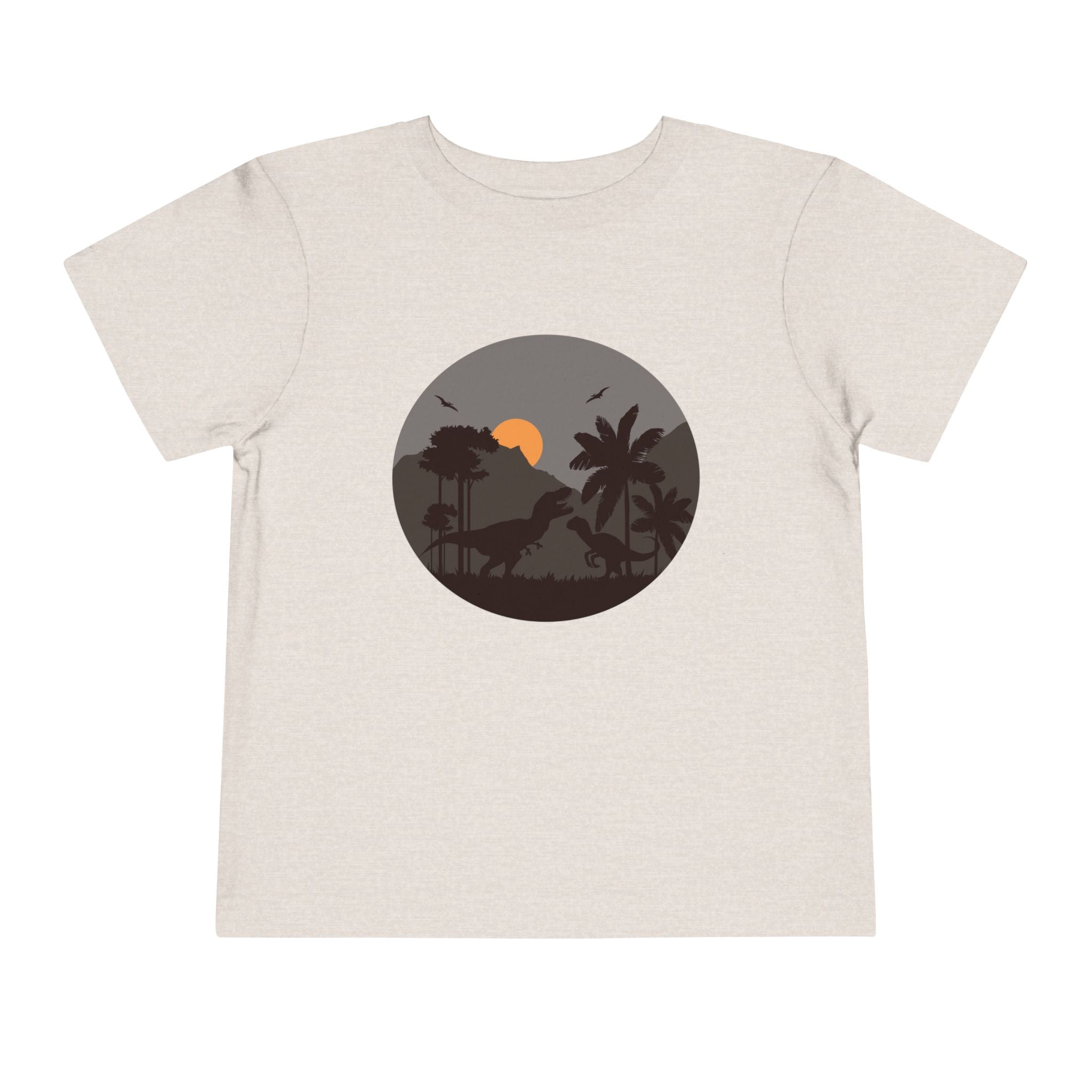 Dino Sunset Toddler Tee