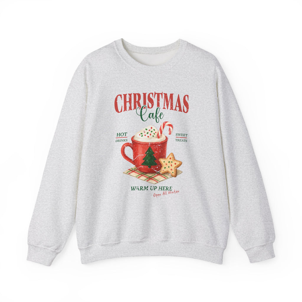 Cozy Christmas Cafe Sweatshirt