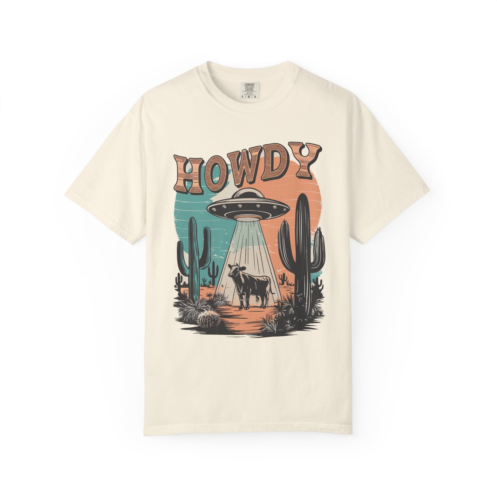 Howdy UFO Cactus T-Shirt